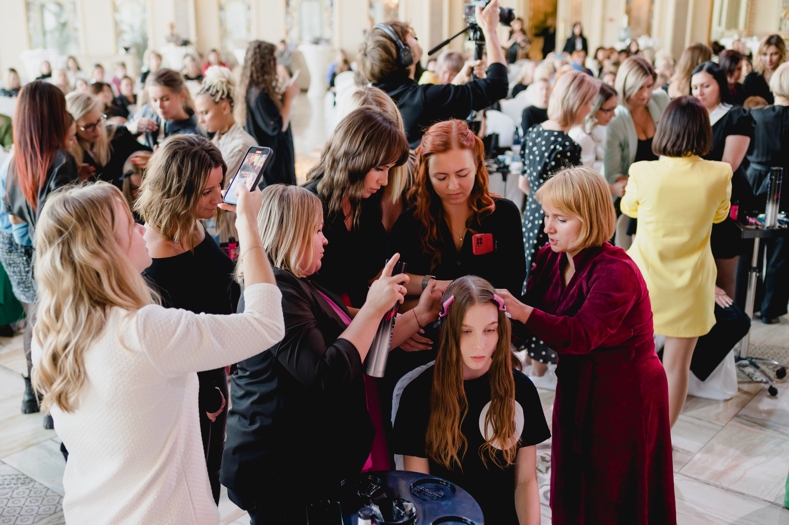 День парикмахера с MATRIX, 2022. Фотограф Виктор Андреасян