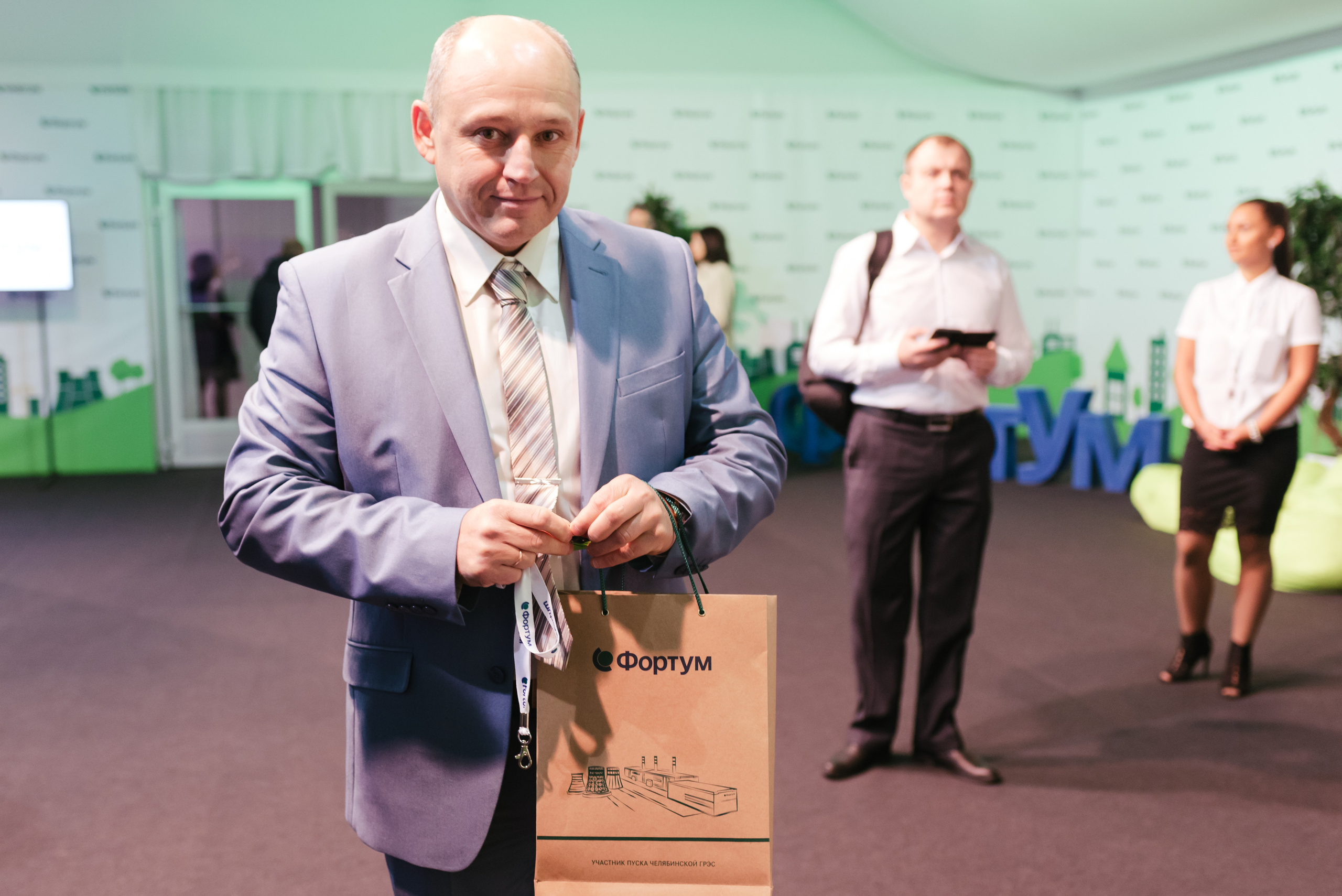 Открытие новой ТЭЦ «Фортум» — Челябинской ГРЭС 2016. Фотограф Виктор Андреасян