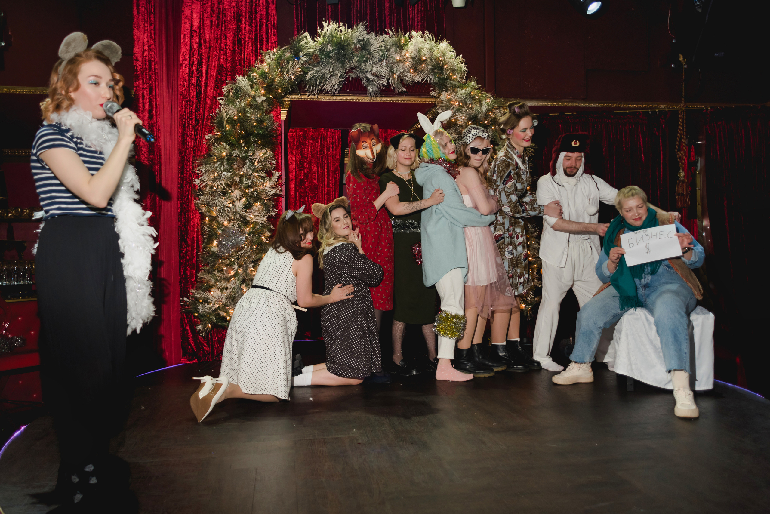 Новогодний корпоратив — Дома Парикмахеров 12%. 2022. Фотограф Виктор Андреасян