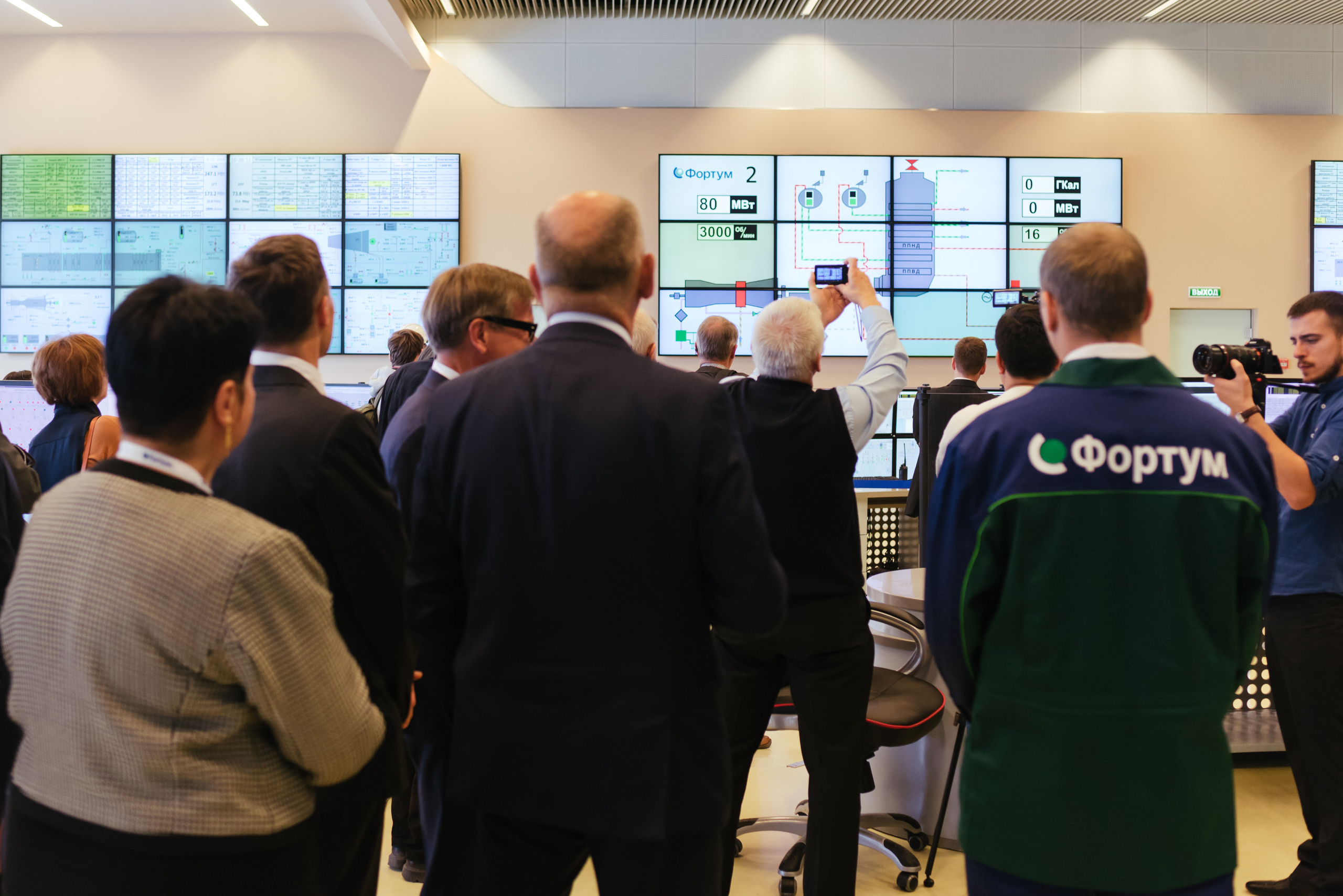 Открытие новой ТЭЦ «Фортум» — Челябинской ГРЭС 2016. Фотограф Виктор Андреасян
