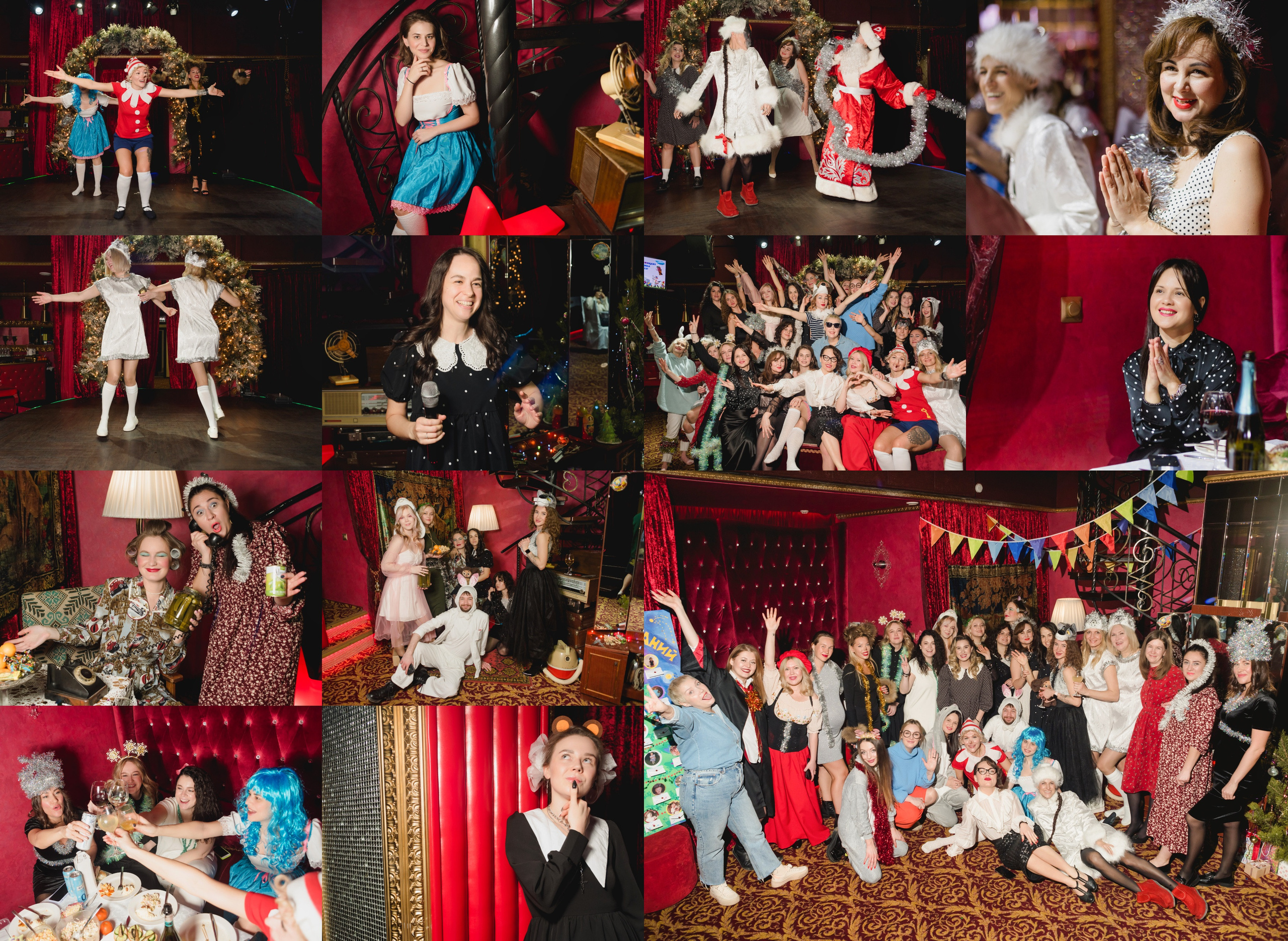 Новогодний корпоратив — Дома Парикмахеров 12%. 2022