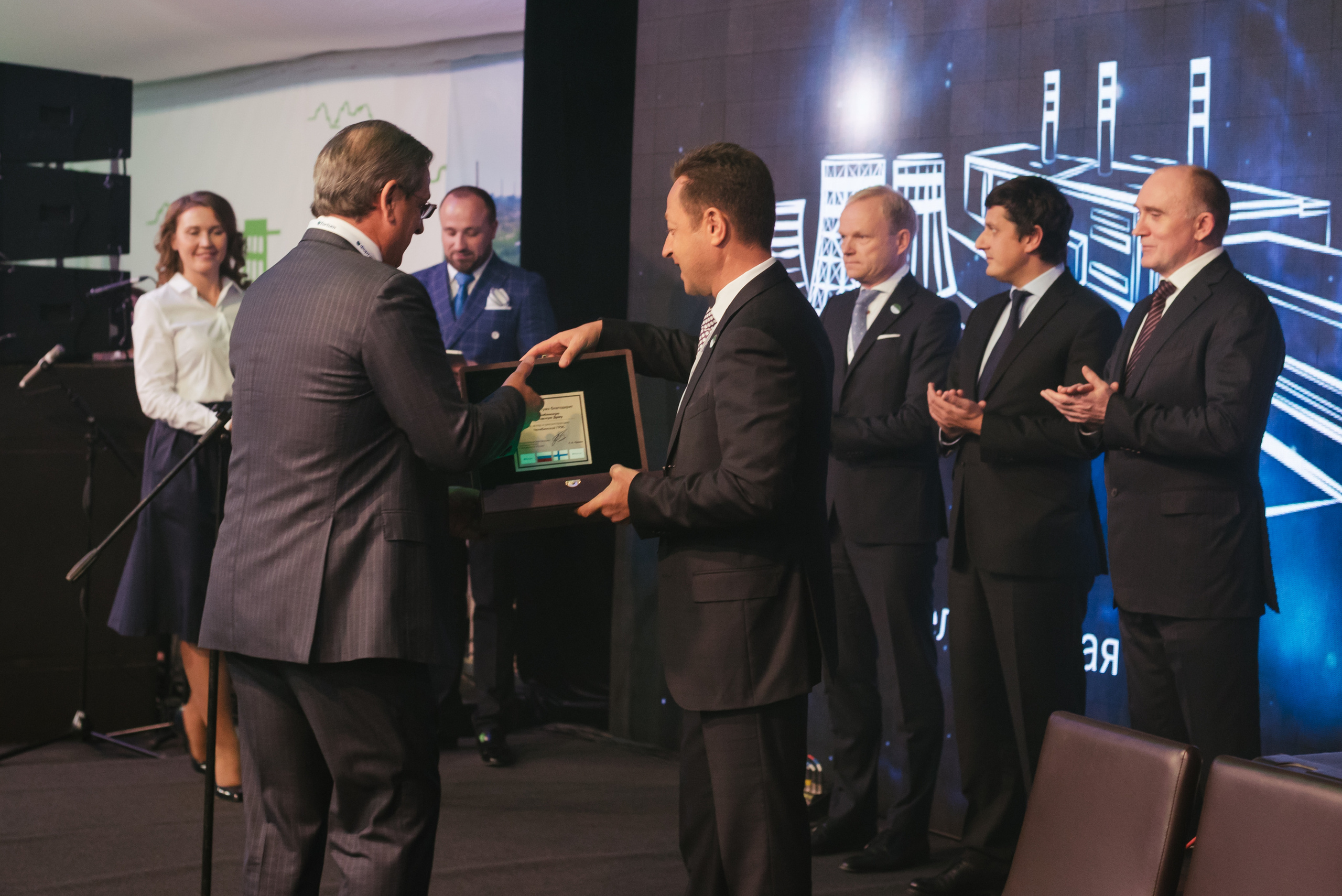 Открытие новой ТЭЦ «Фортум» — Челябинской ГРЭС 2016. Фотограф Виктор Андреасян