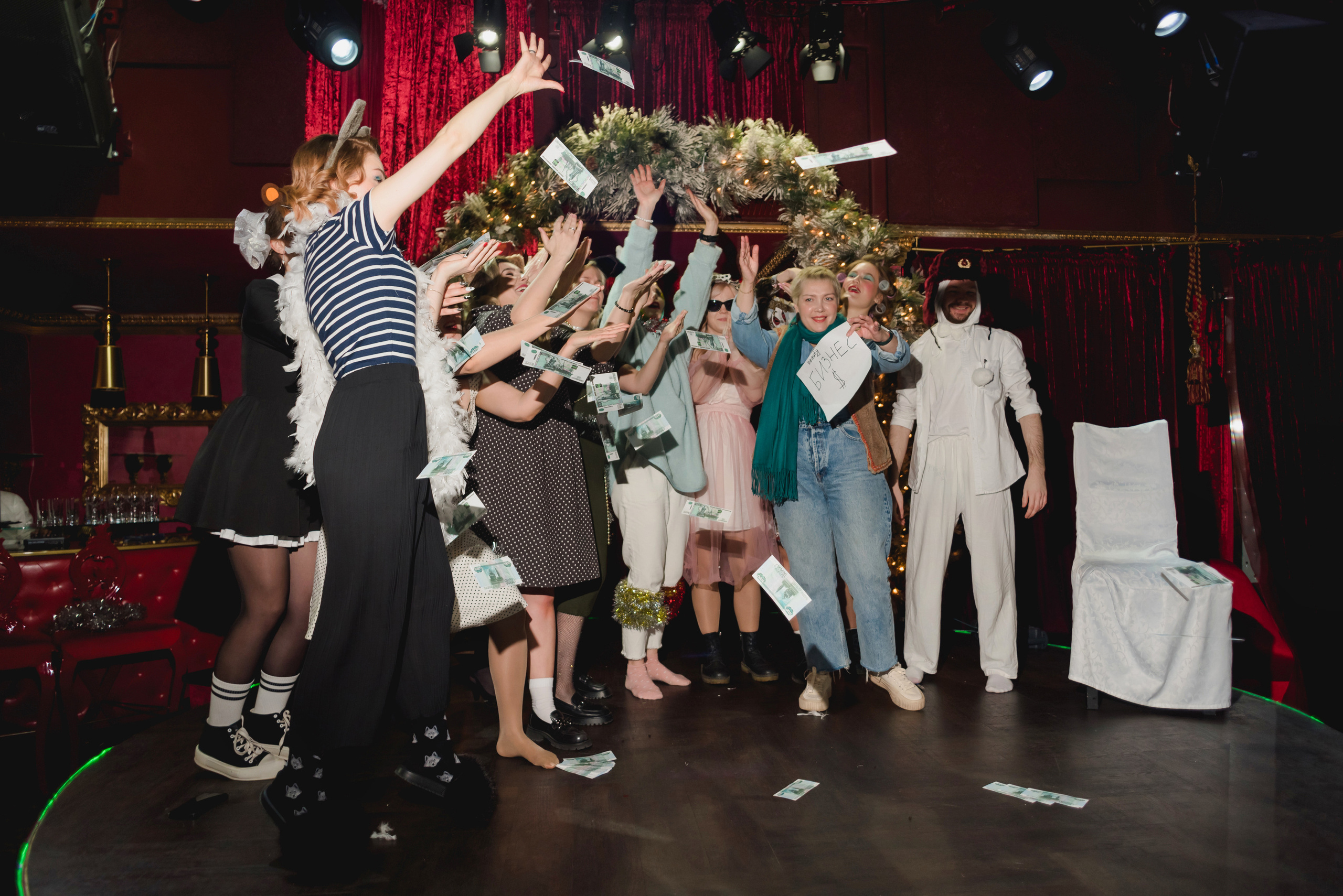 Новогодний корпоратив — Дома Парикмахеров 12%. 2022. Фотограф Виктор Андреасян