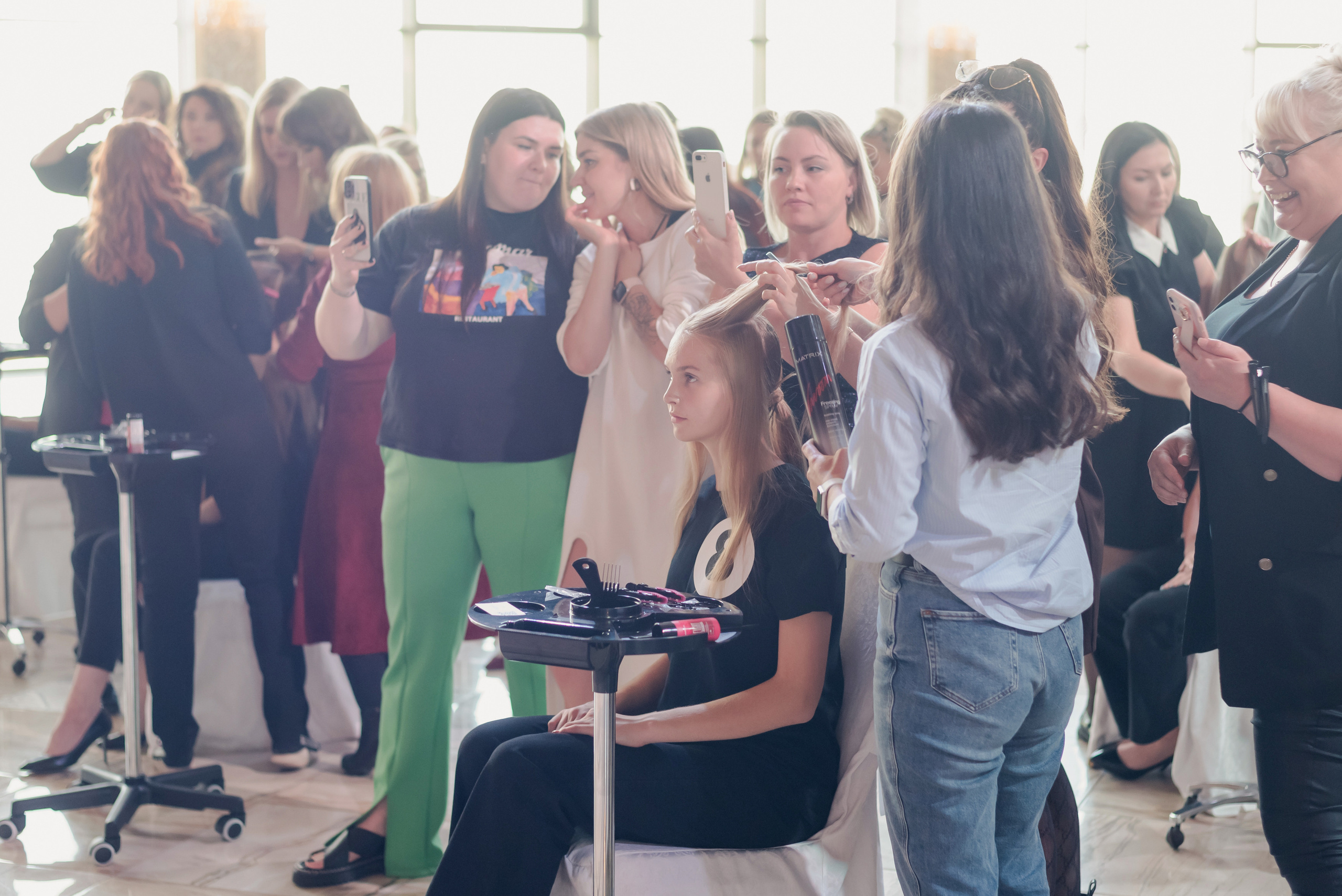 День парикмахера с MATRIX, 2022. Фотограф Виктор Андреасян