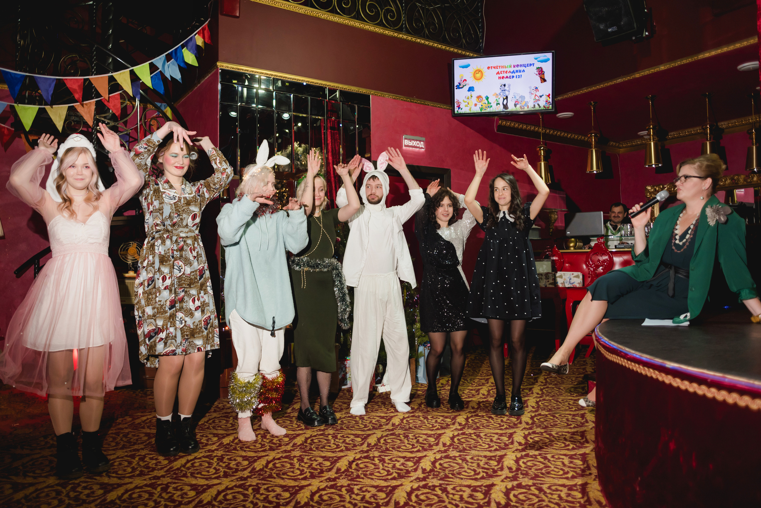 Новогодний корпоратив — Дома Парикмахеров 12%. 2022. Фотограф Виктор Андреасян