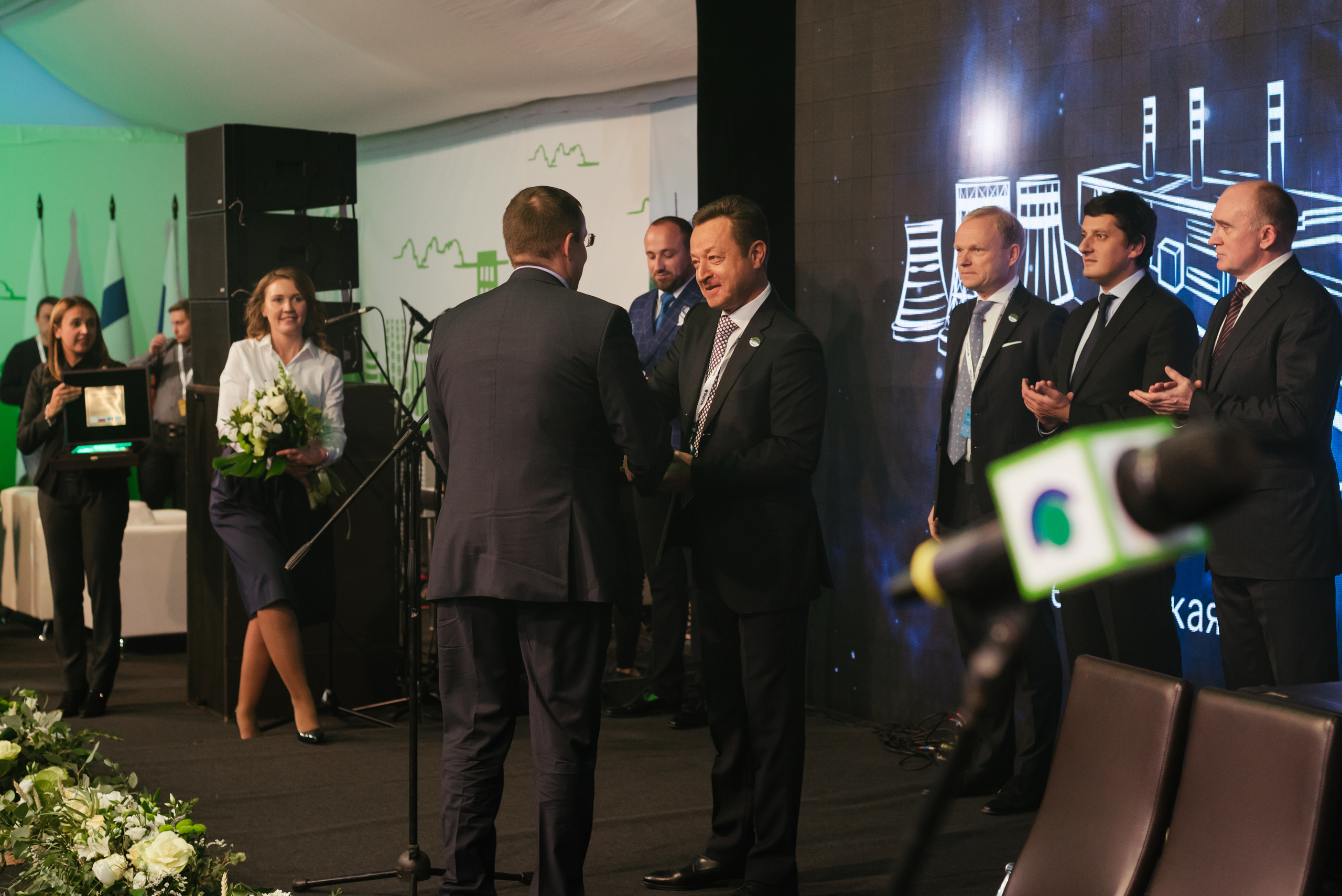 Открытие новой ТЭЦ «Фортум» — Челябинской ГРЭС 2016. Фотограф Виктор Андреасян