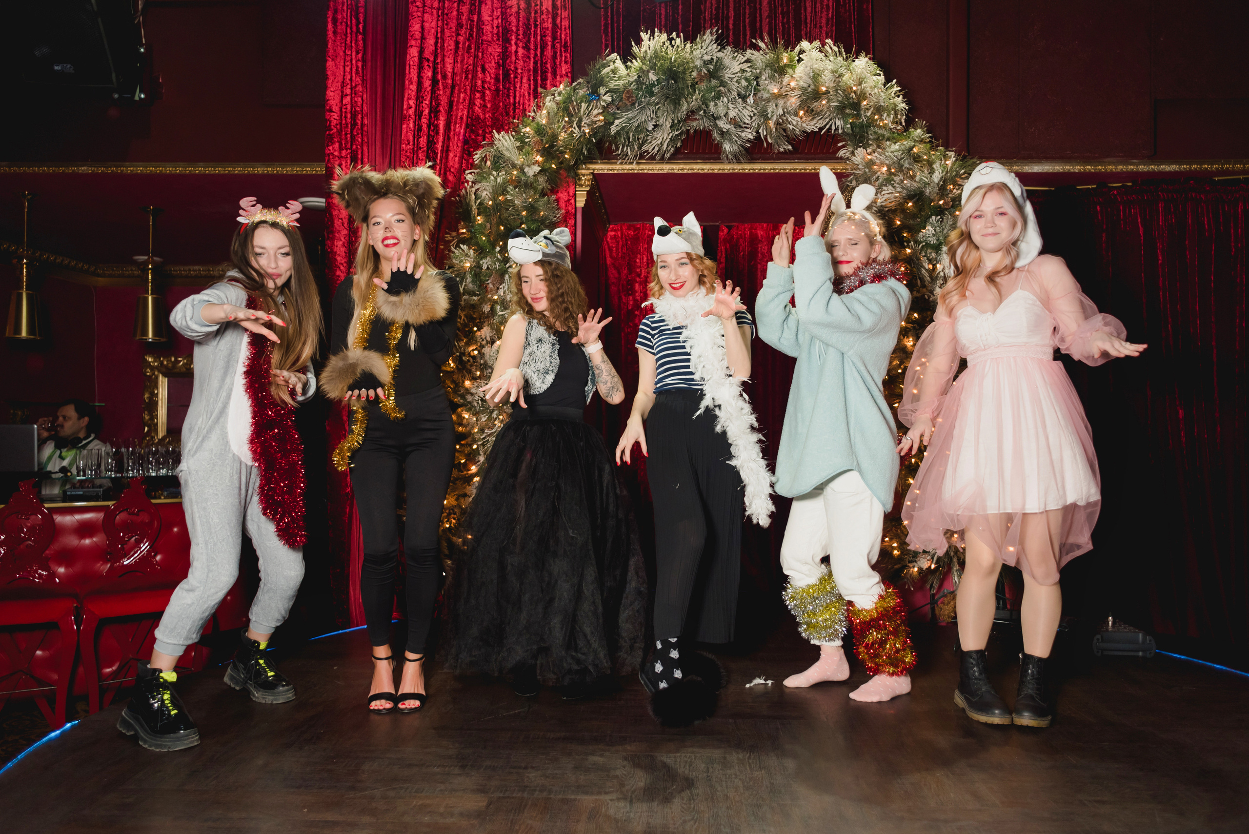 Новогодний корпоратив — Дома Парикмахеров 12%. 2022. Фотограф Виктор Андреасян