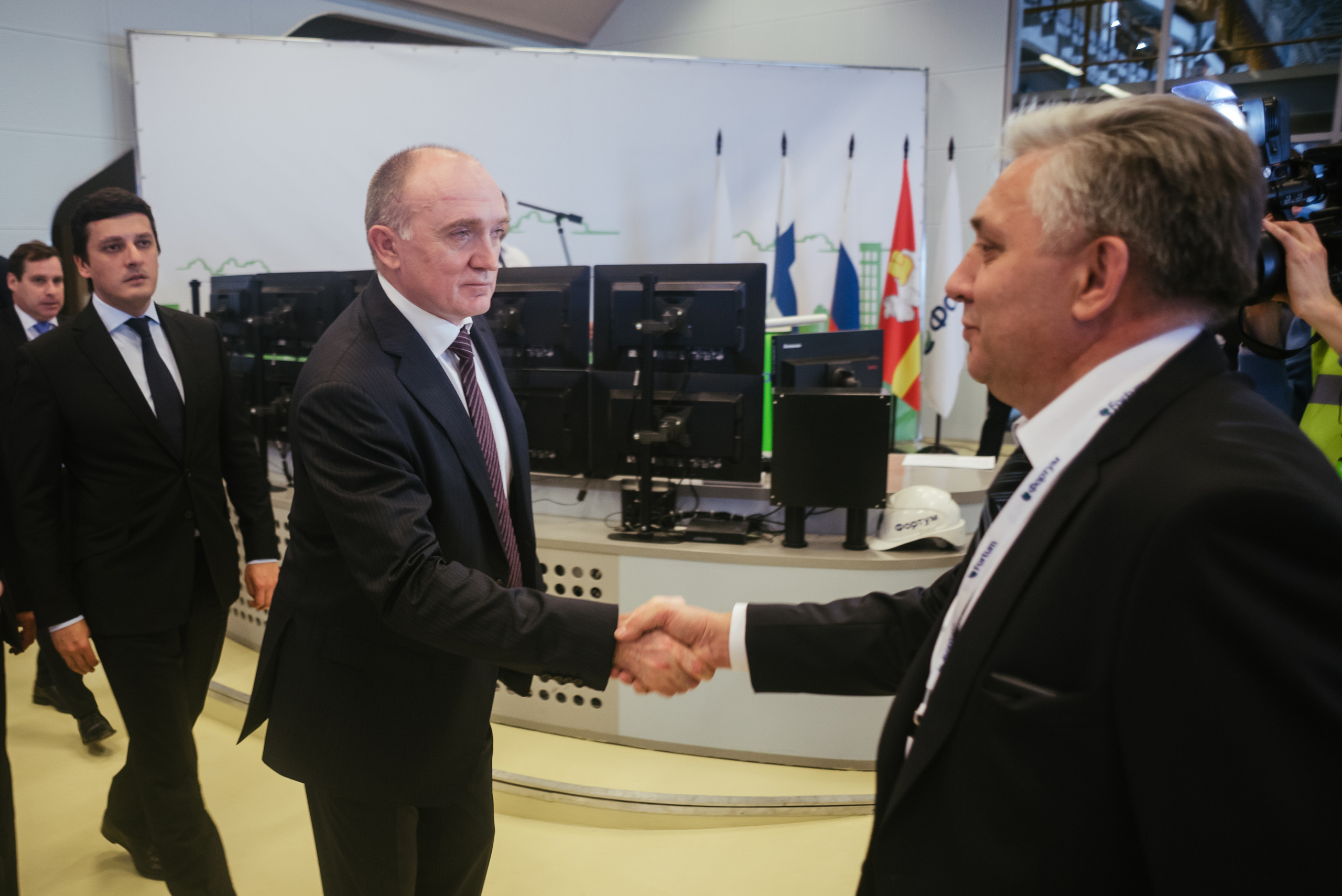 Открытие новой ТЭЦ «Фортум» — Челябинской ГРЭС 2016. Фотограф Виктор Андреасян