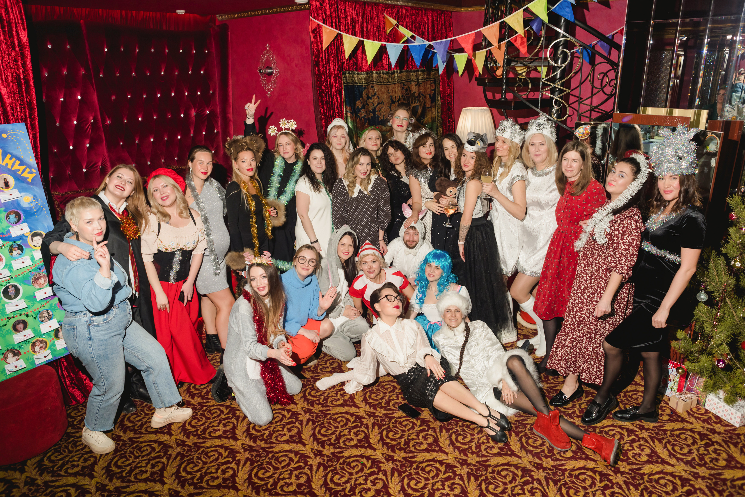 Новогодний корпоратив — Дома Парикмахеров 12%. 2022. Фотограф Виктор Андреасян
