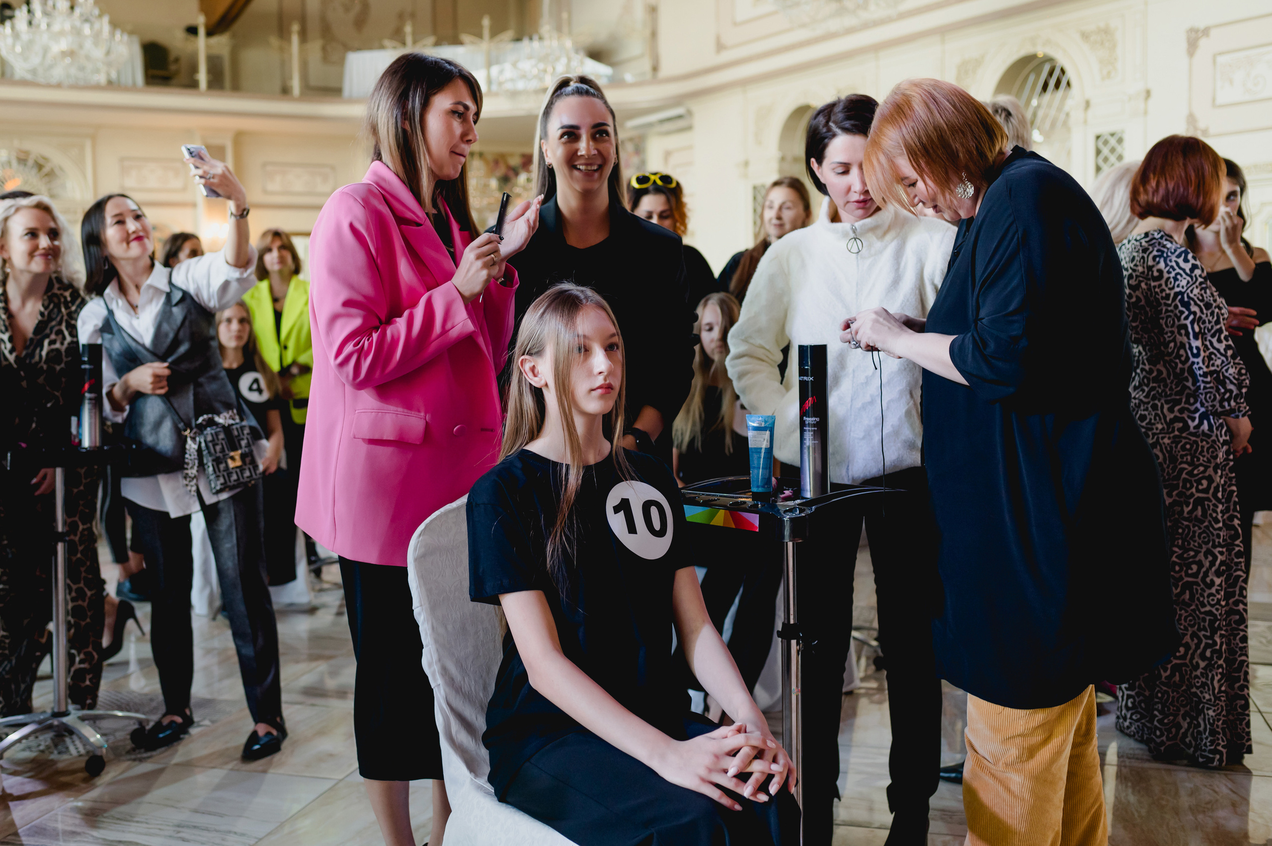 День парикмахера с MATRIX, 2022. Фотограф Виктор Андреасян