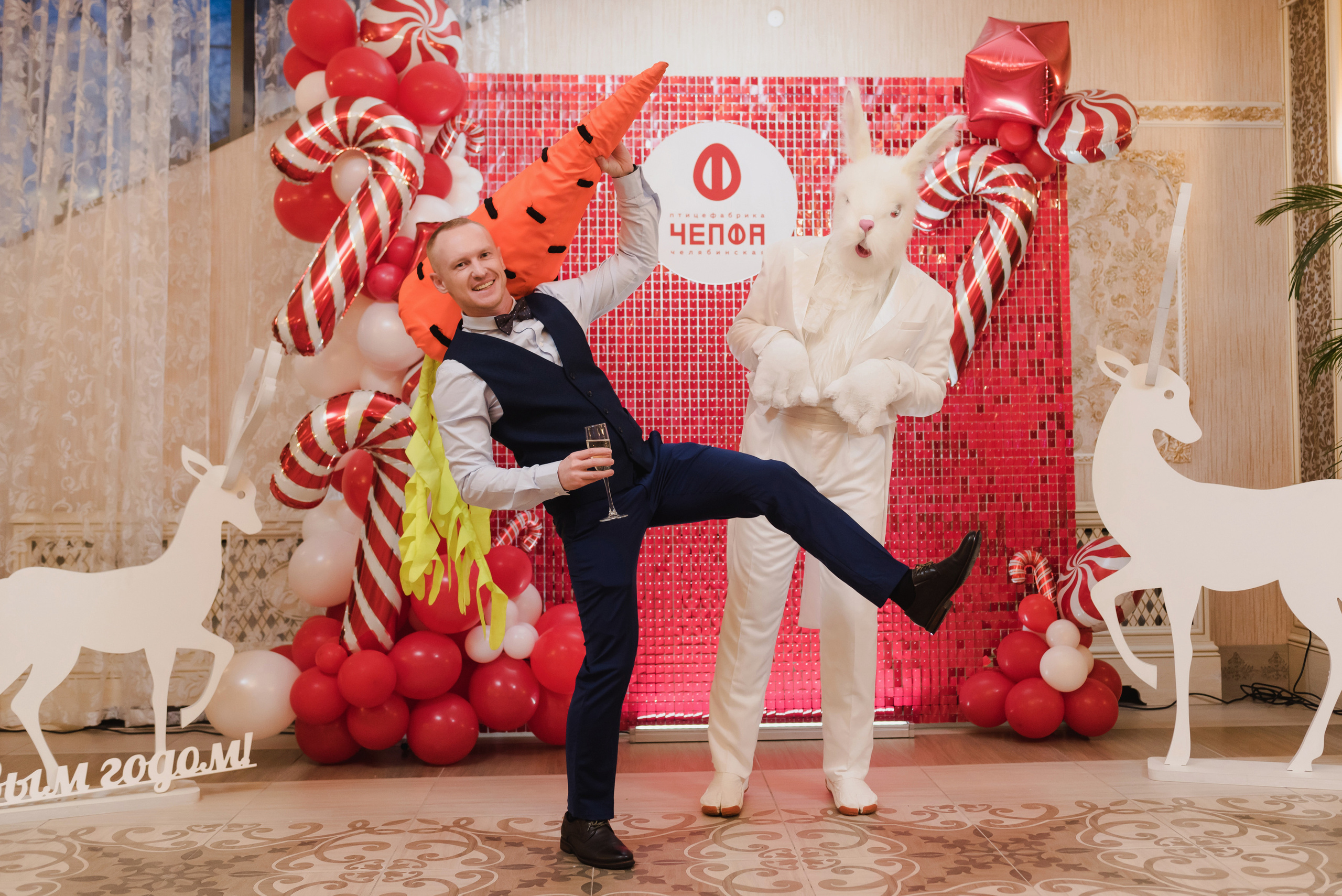 Новогодний корпоратив — ЧЕПФА, 2022. Фотограф Виктор Андреасян