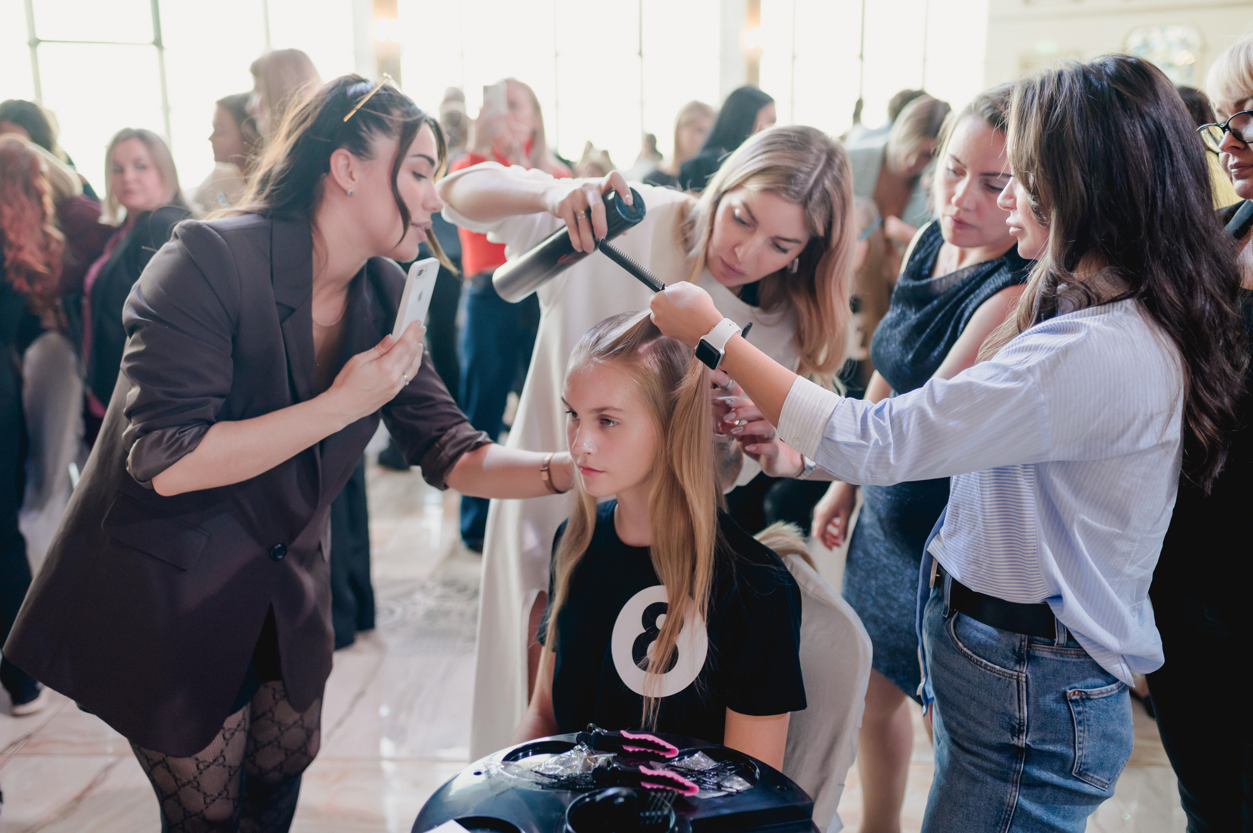 День парикмахера с MATRIX, 2022. Фотограф Виктор Андреасян