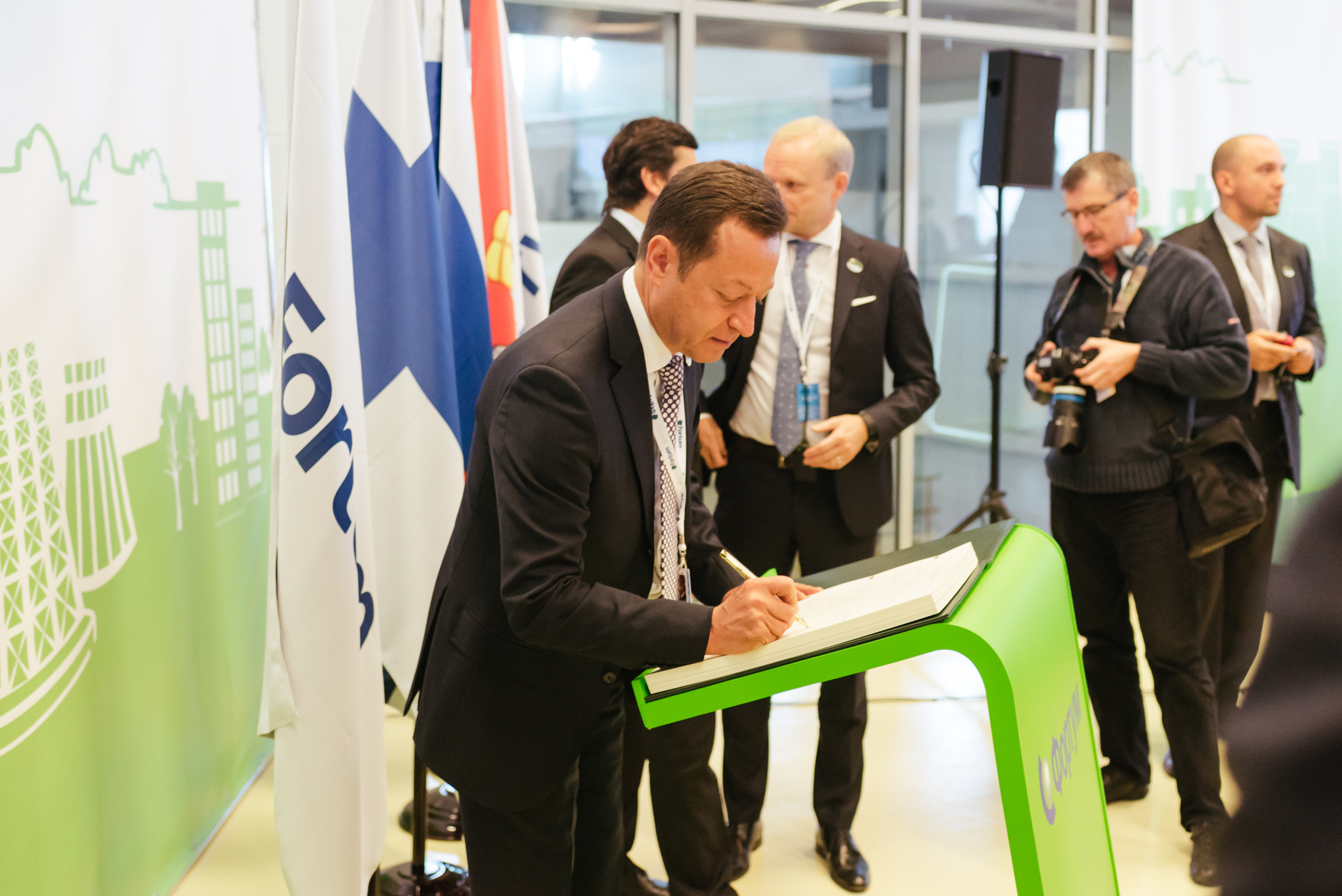 Открытие новой ТЭЦ «Фортум» — Челябинской ГРЭС 2016. Фотограф Виктор Андреасян