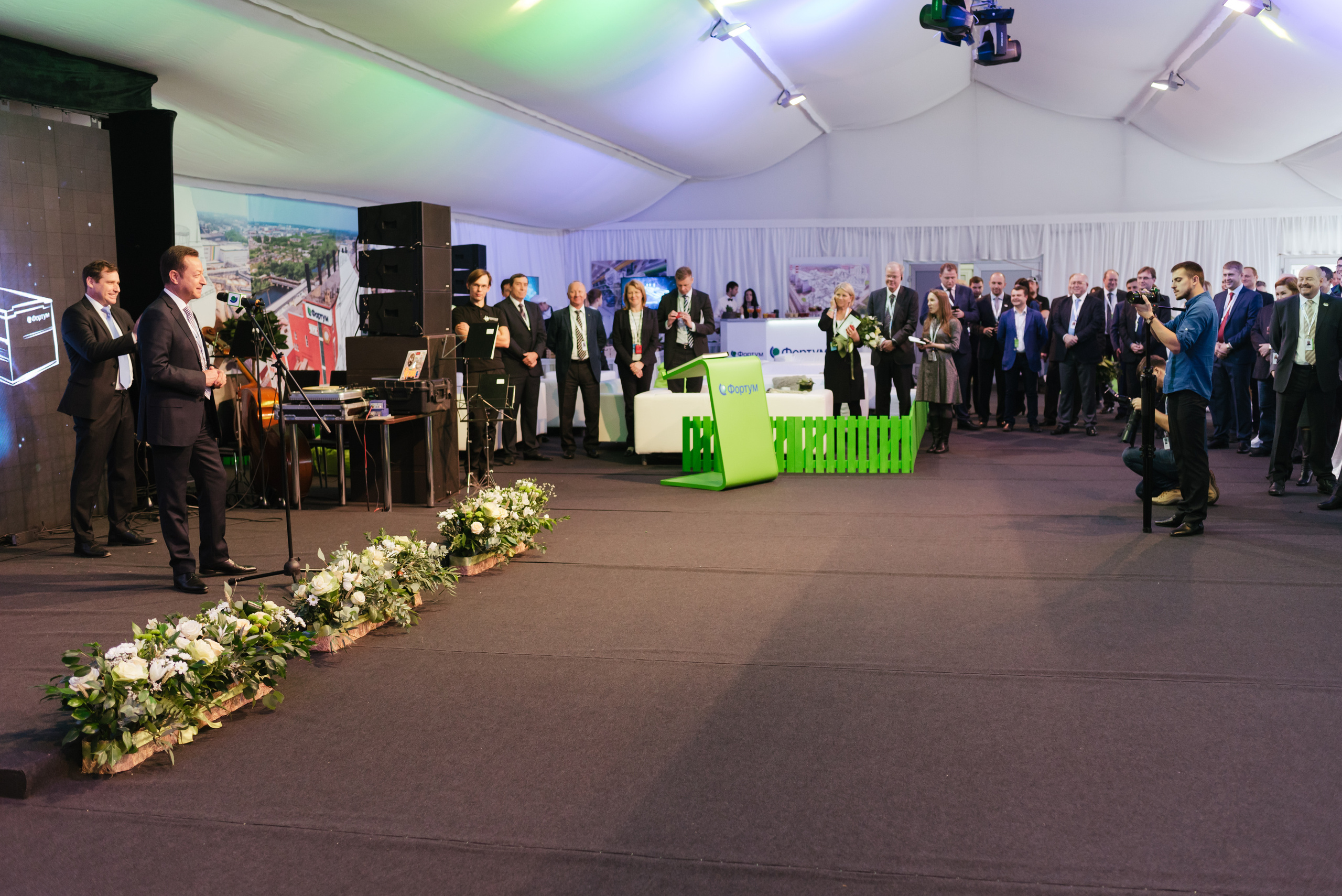 Открытие новой ТЭЦ «Фортум» — Челябинской ГРЭС 2016. Фотограф Виктор Андреасян