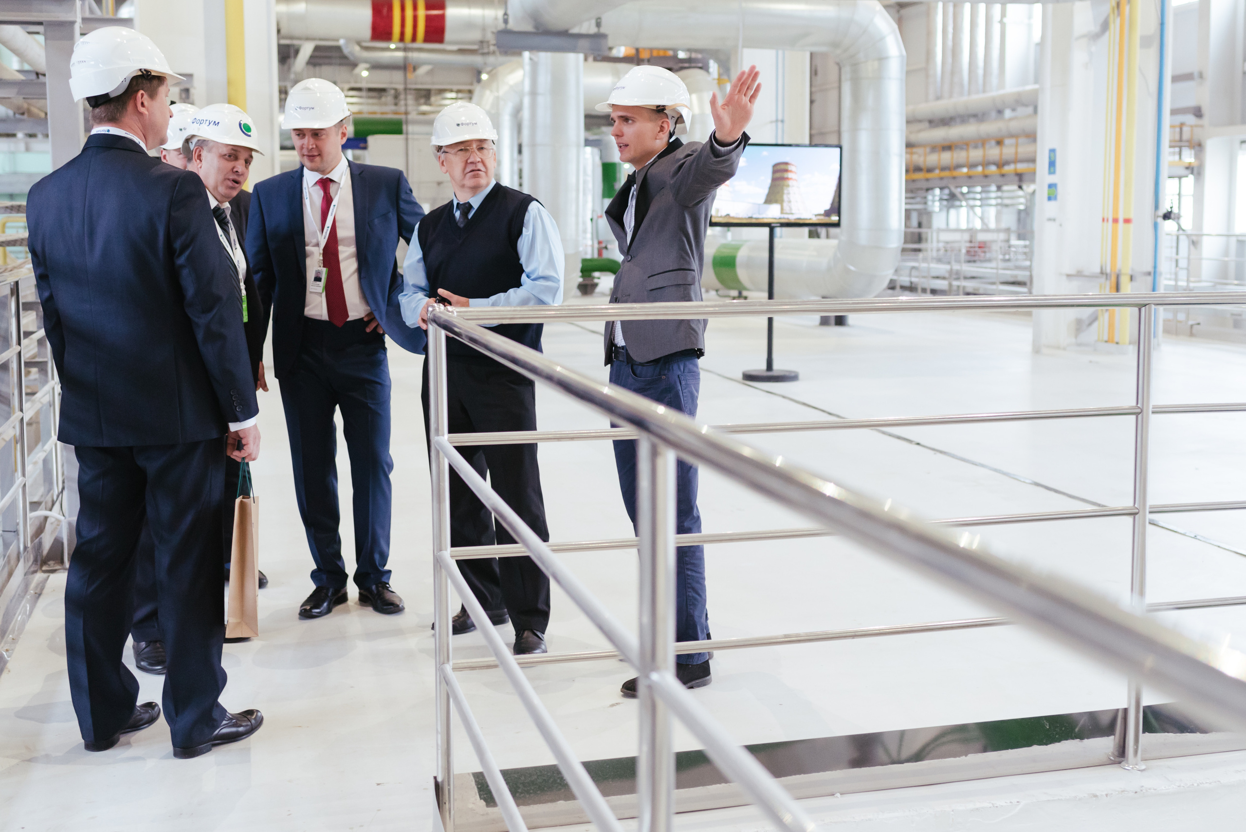 Открытие новой ТЭЦ «Фортум» — Челябинской ГРЭС 2016. Фотограф Виктор Андреасян