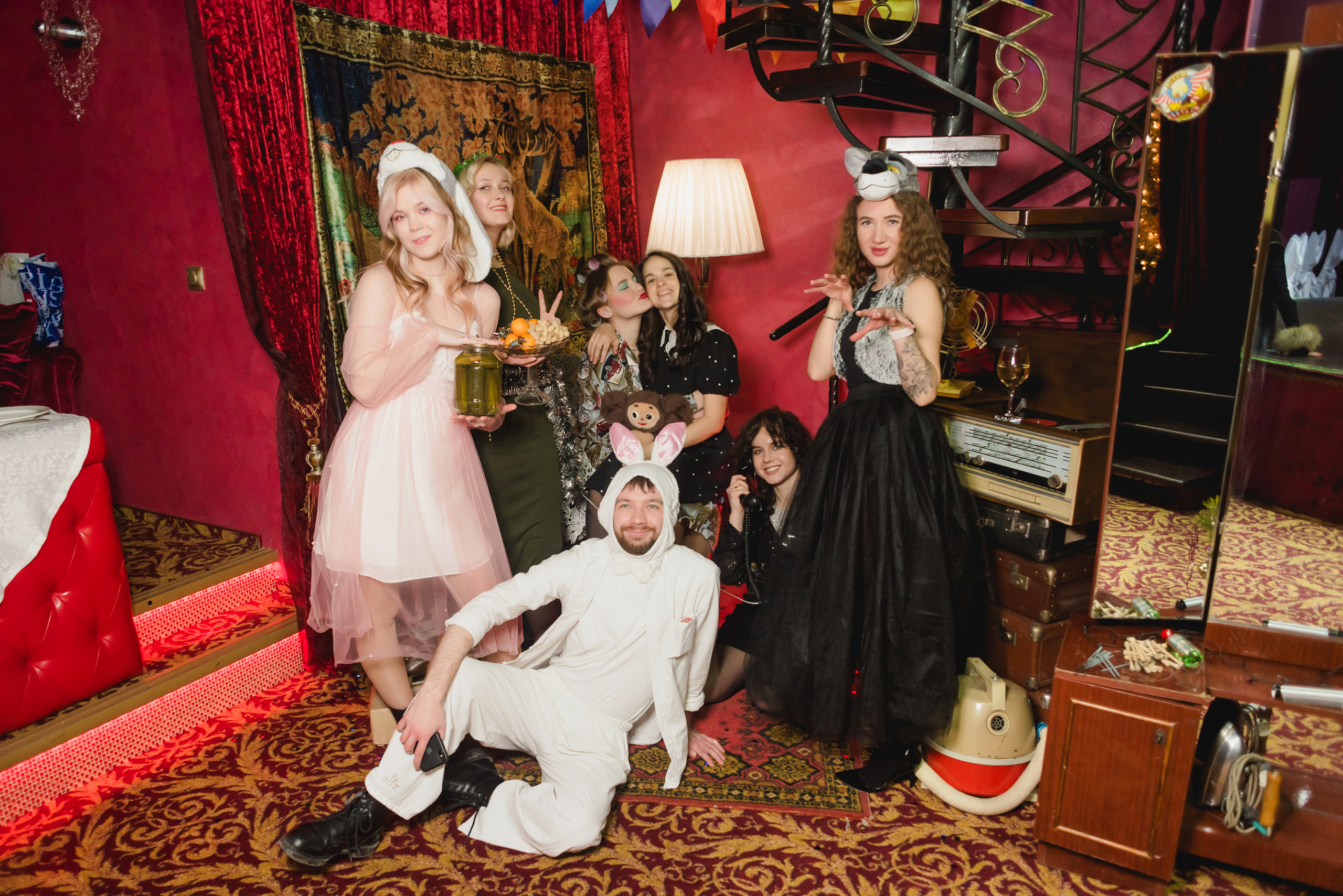 Новогодний корпоратив — Дома Парикмахеров 12%. 2022. Фотограф Виктор Андреасян