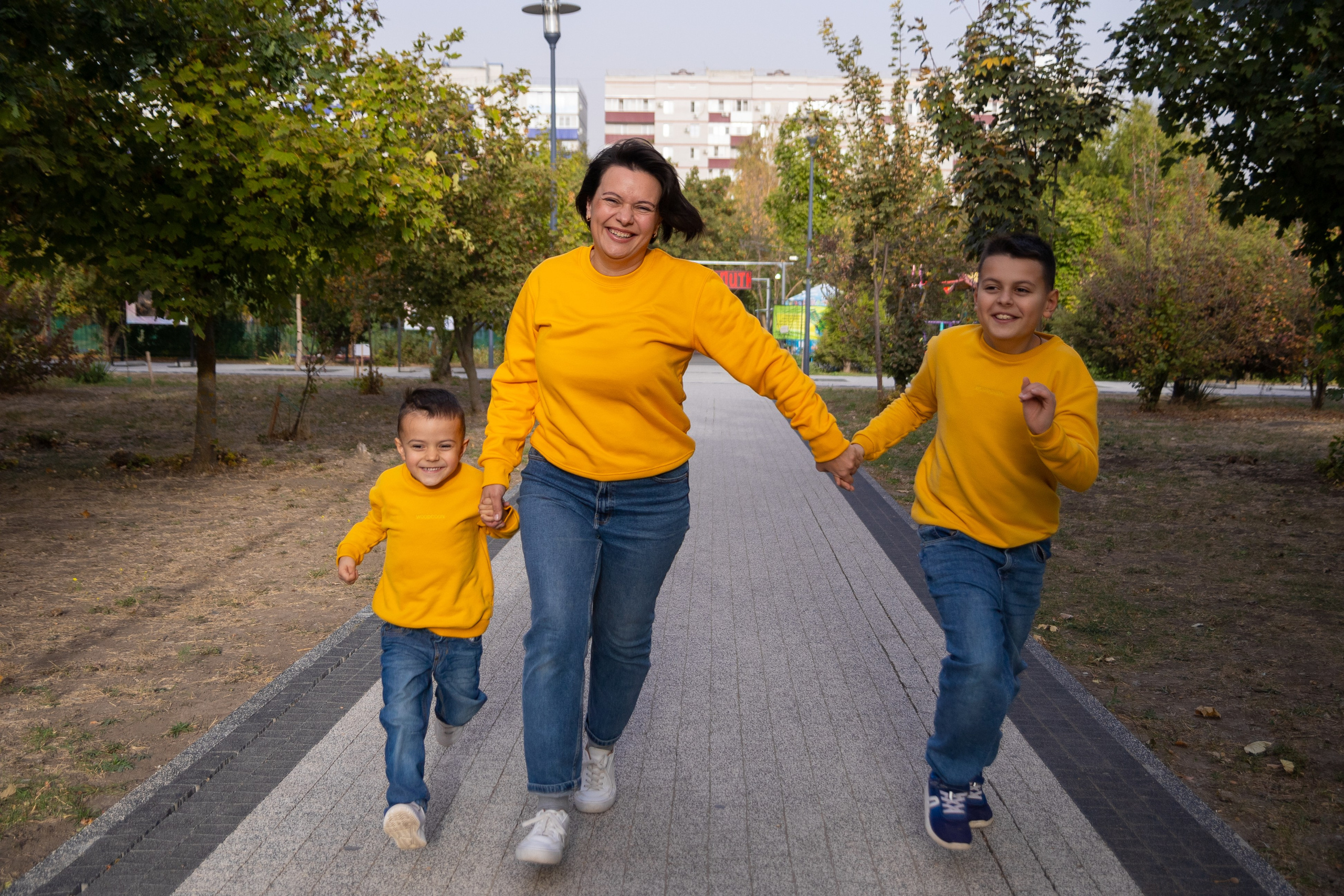 Осенняя семейная фотосессия в Таганроге. Фотограф Наталья Матвеева