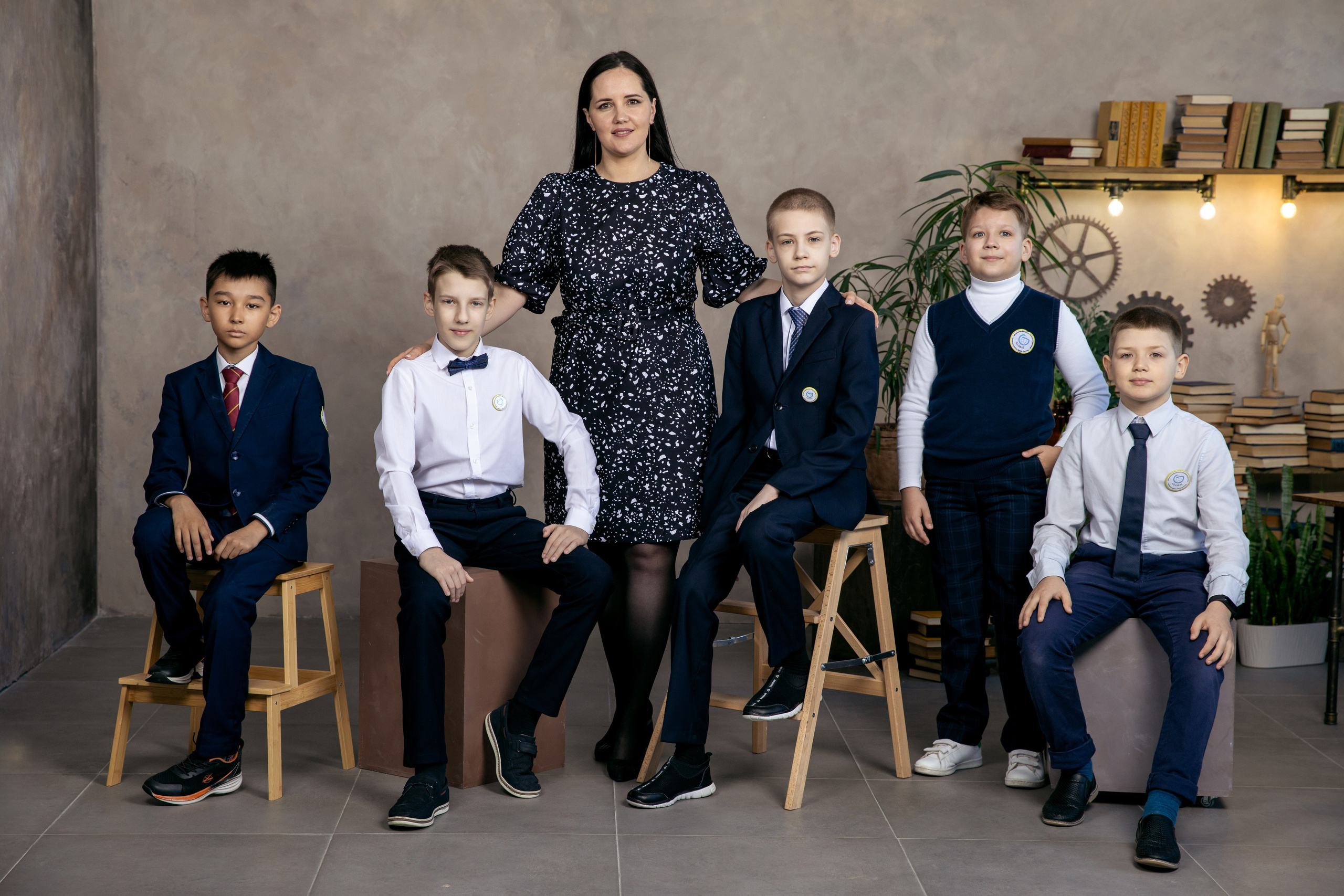 Групповые фотографии для четвертого класса. Выпускные альбомы Евгении Виноградовой г. Липецк