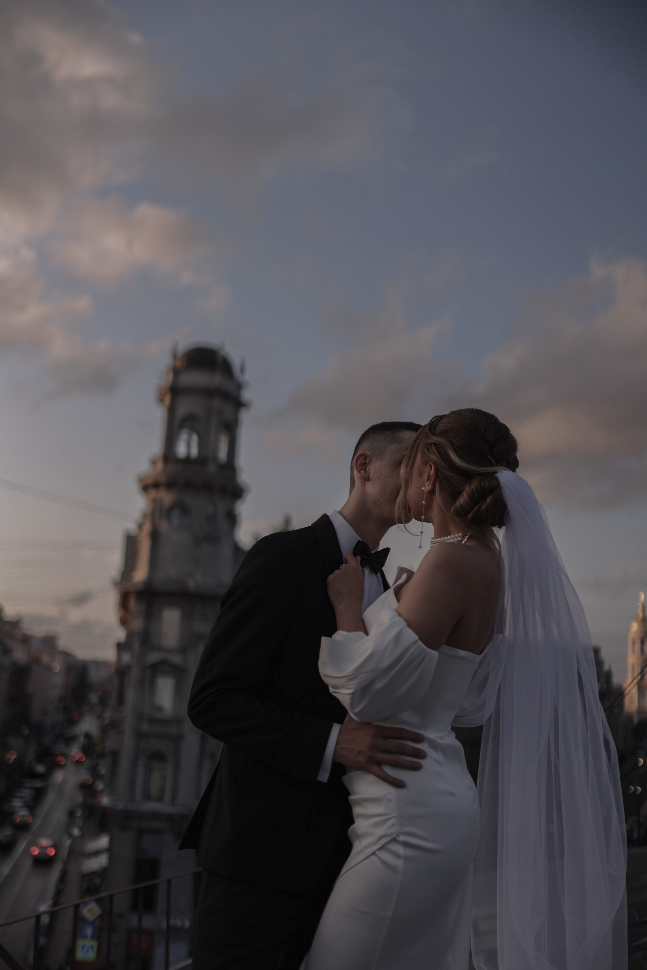 Крыши Петербурга. Свадебный фотограф в Москве и Санкт- Петербурге Алина Сараева