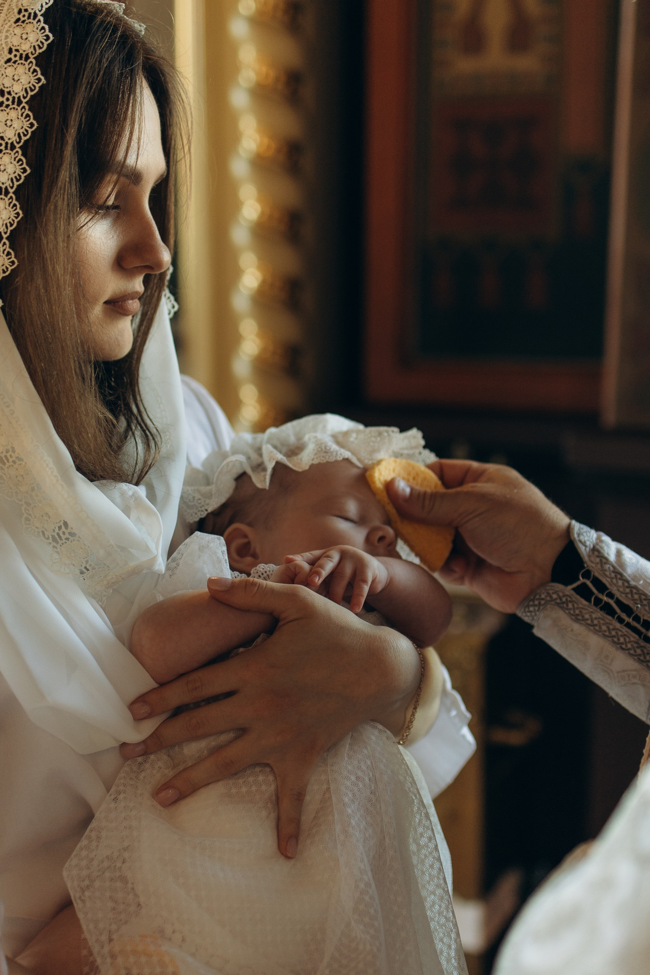 Крещение. Самый теплый фотограф в Краснодаре Рябоконь Ксения