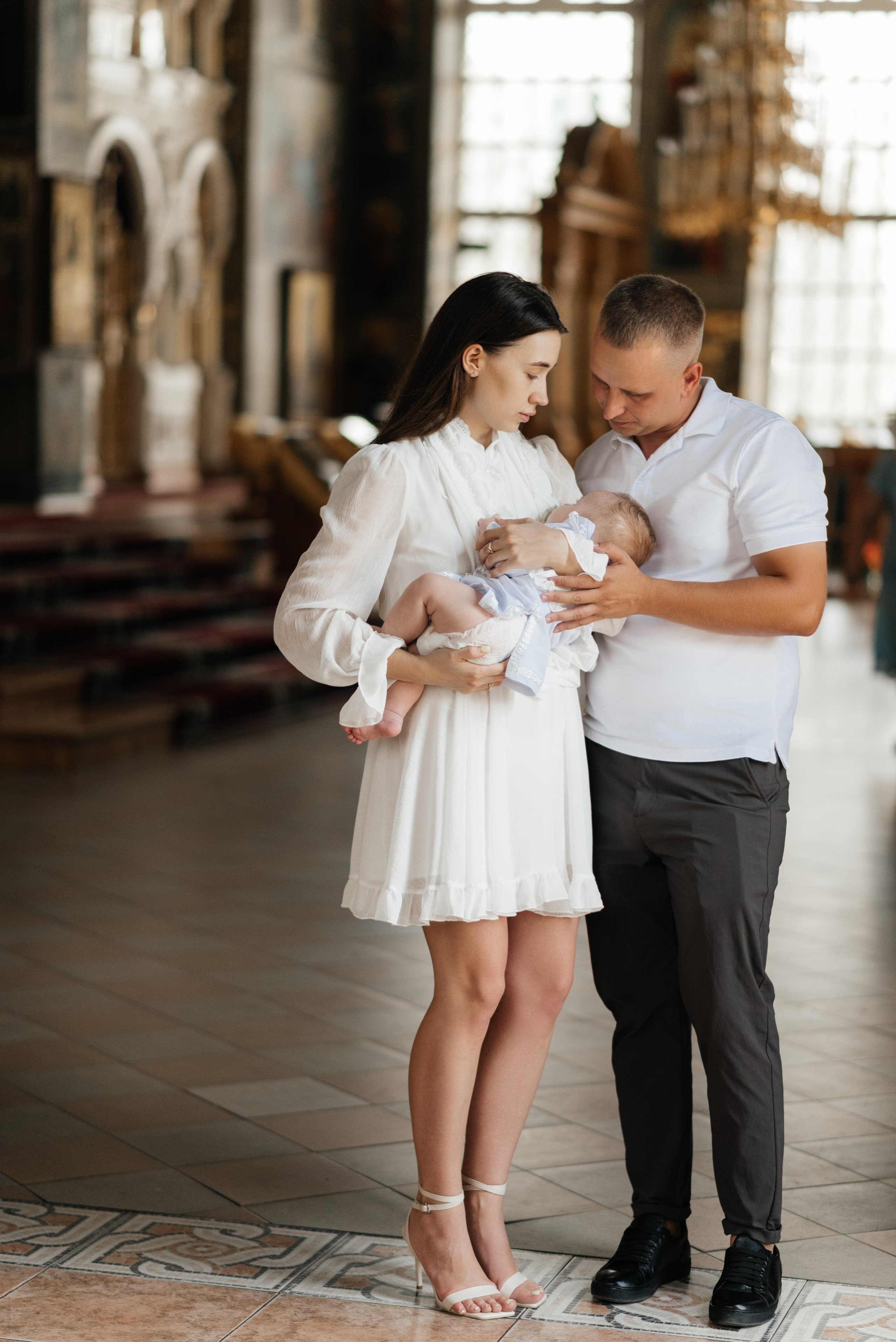 Таинство крещения Артёма. Фотограф Елена Кучук