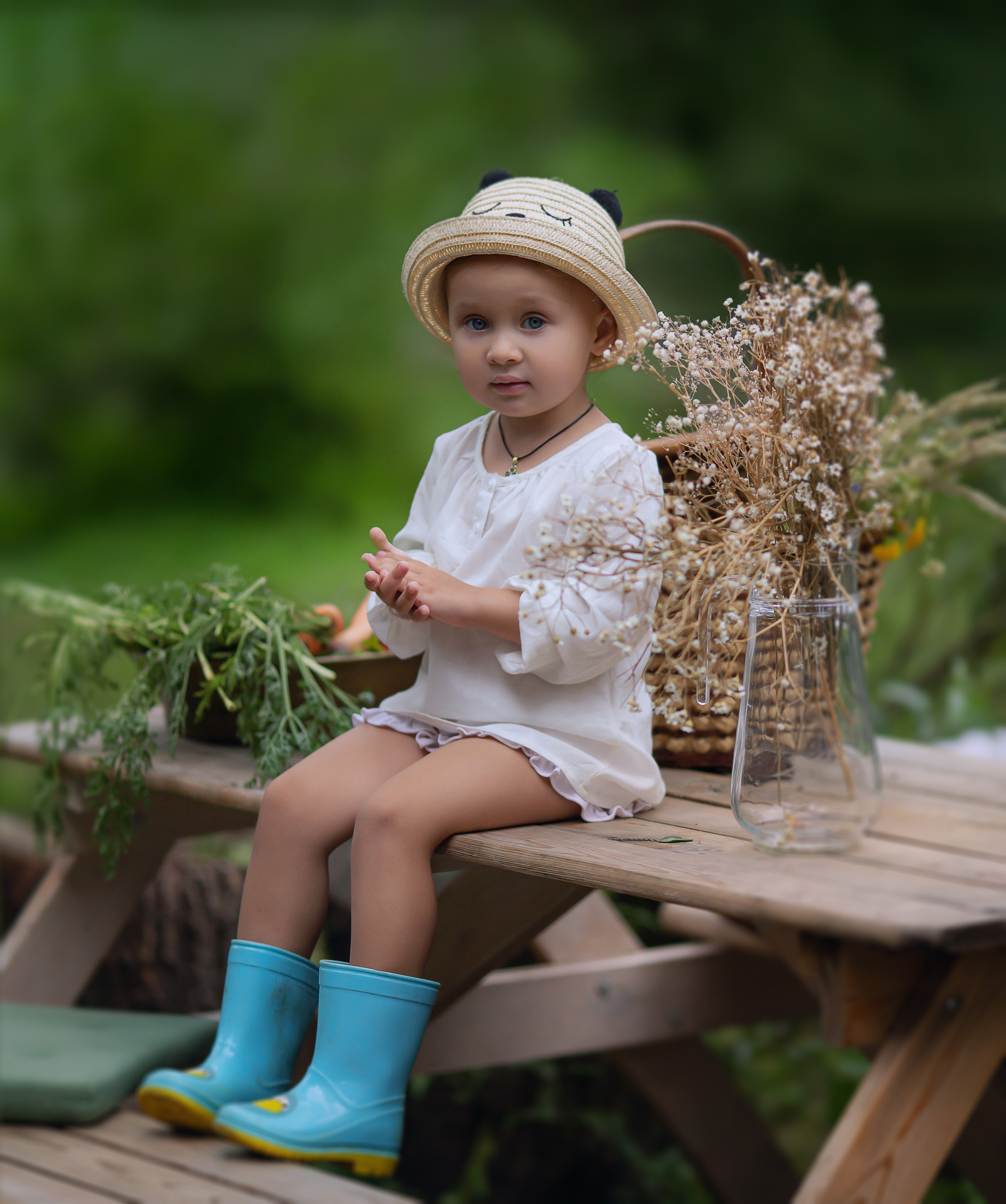 Детская фотосессия на ГринДаче. Фотограф, ретушёр в Москве
