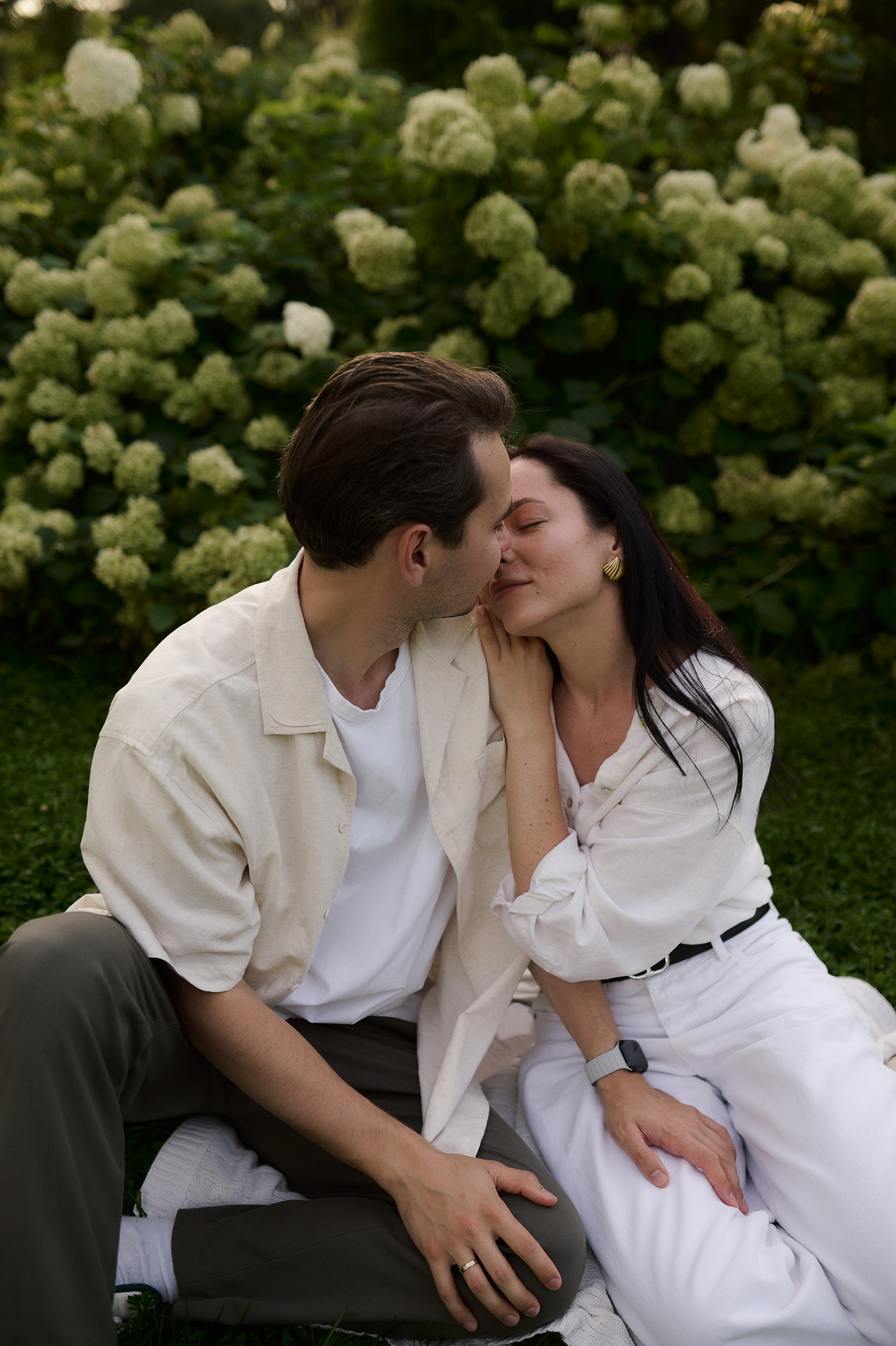 Рохус, Юля и Оливия в парке Останкино. Семейный и свадебный lifestyle-фотограф в Москве Мария Петрова