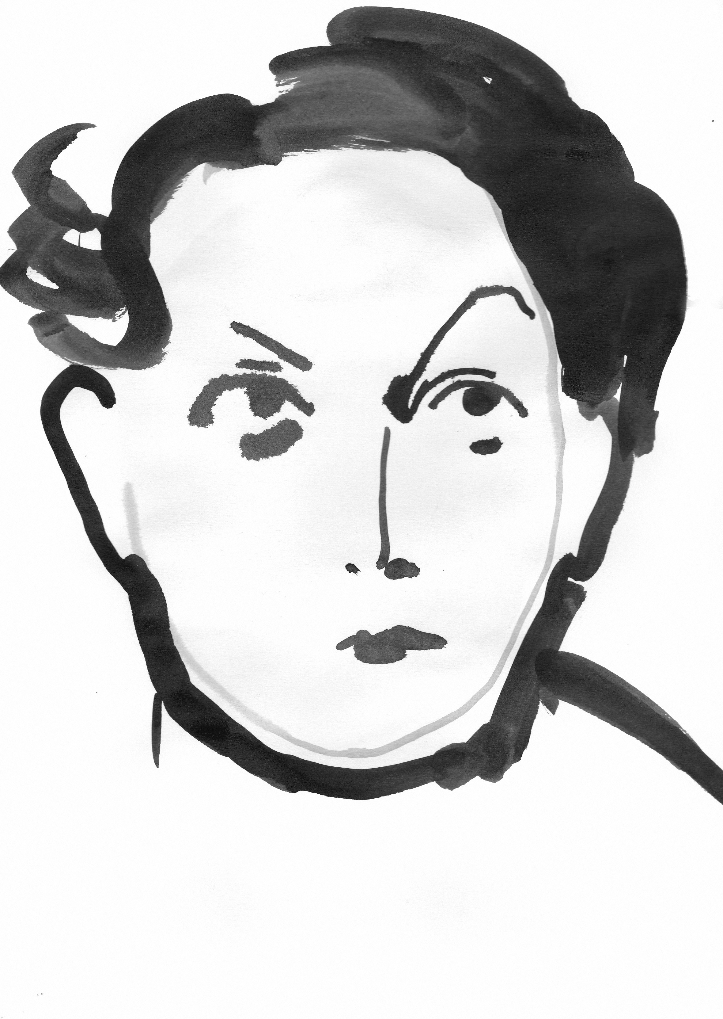 Ink Drawings. Portfolio Birdcrush