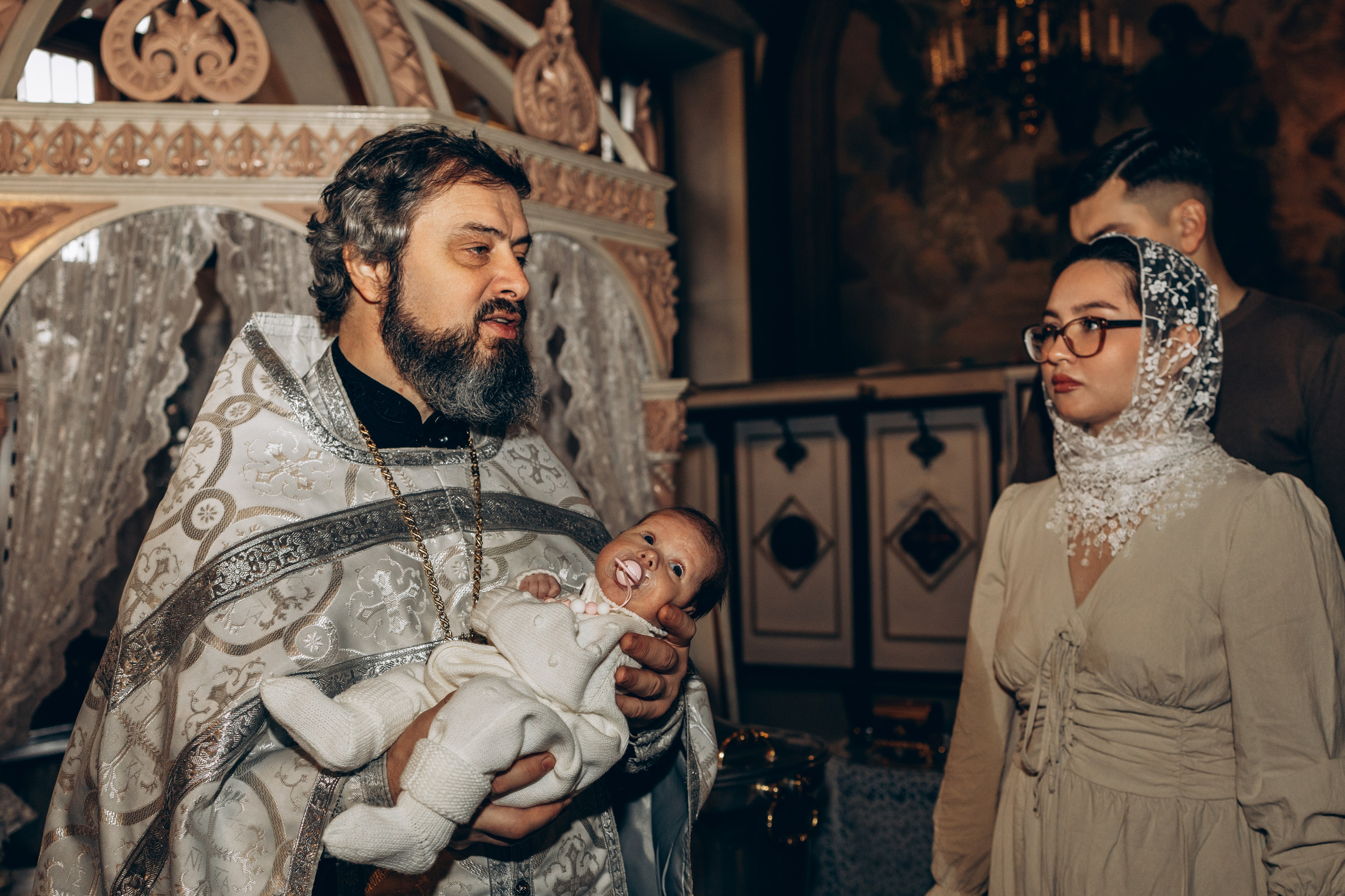 Крещение в Храме Воскресения Словущего в Даниловской Слободе. Главная