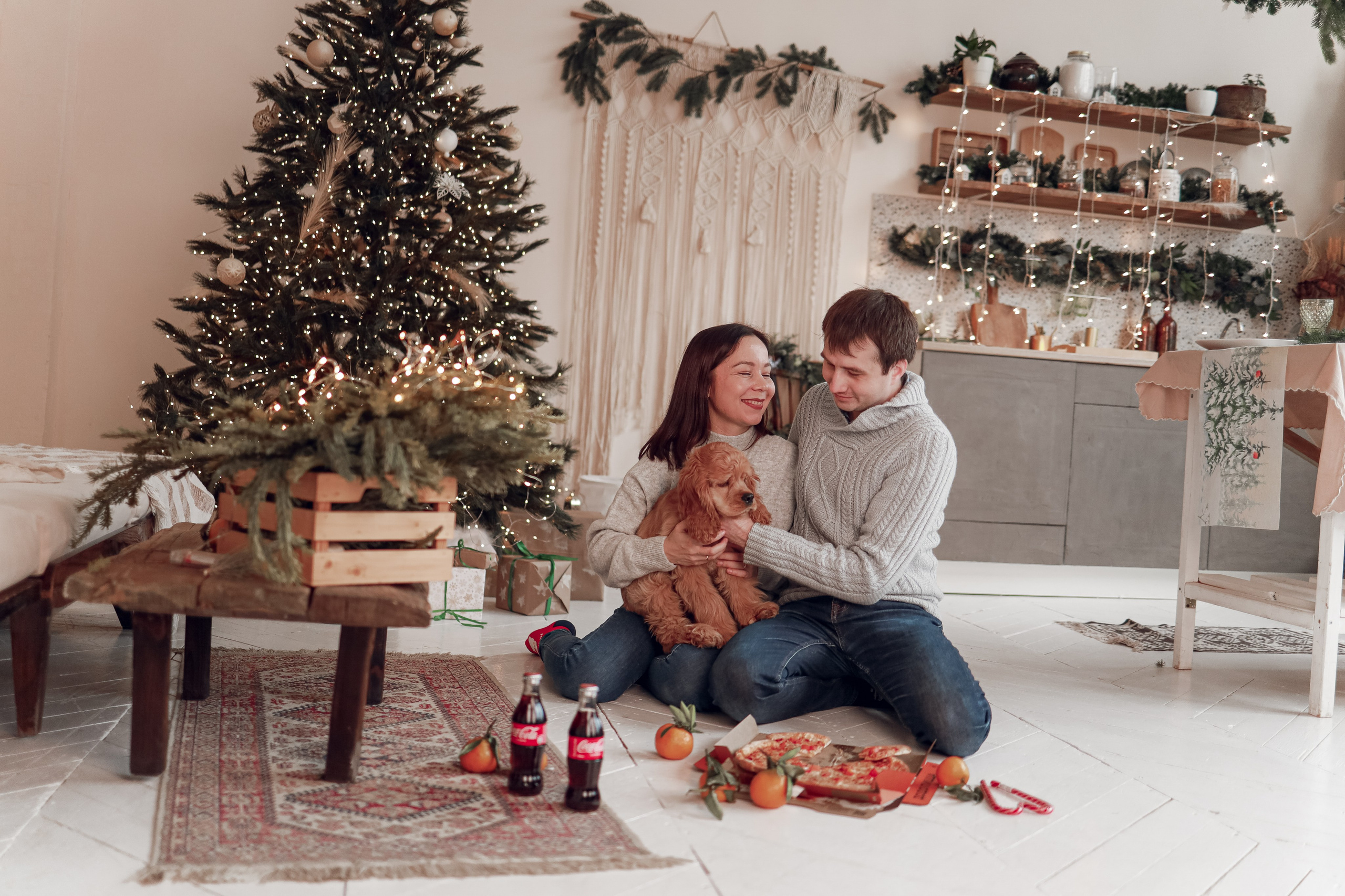 Семейная съемка с собакой. Иванова Ирина Свадебный и семейный фотограф г. Уфа