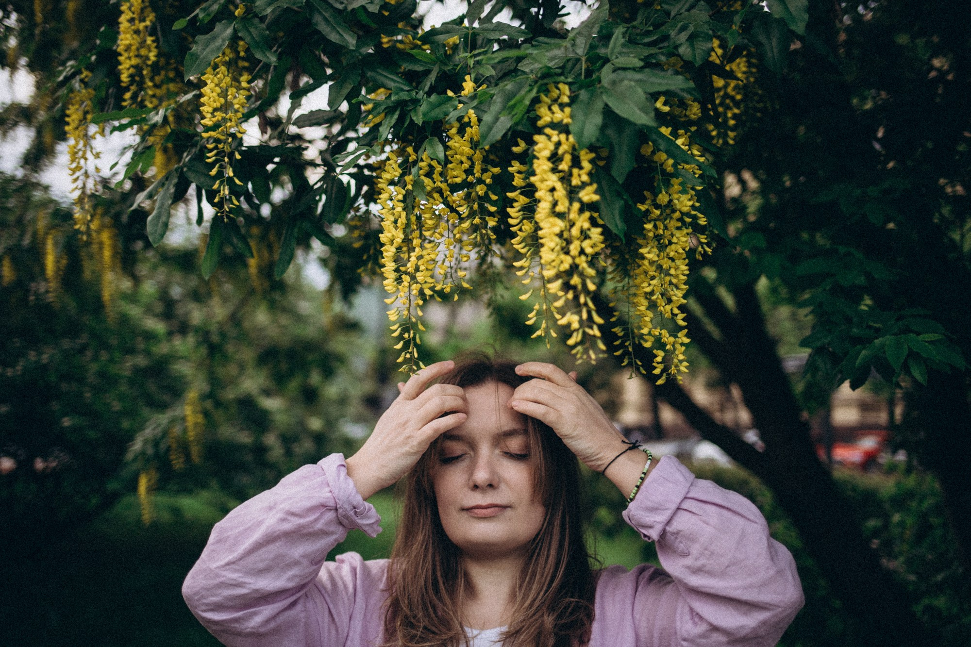 Цветение и пасмурность. Даша Яковенко Фотограф Спб