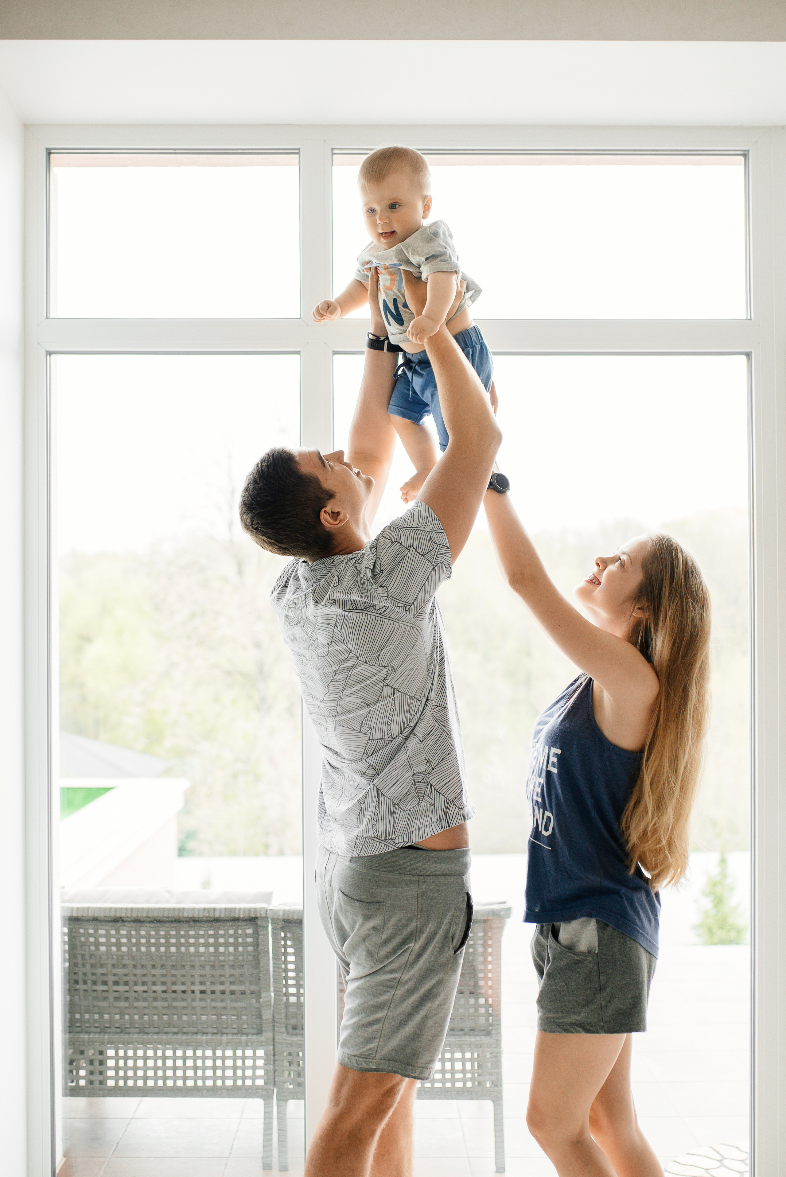 Саша Катя Тема. Семьи