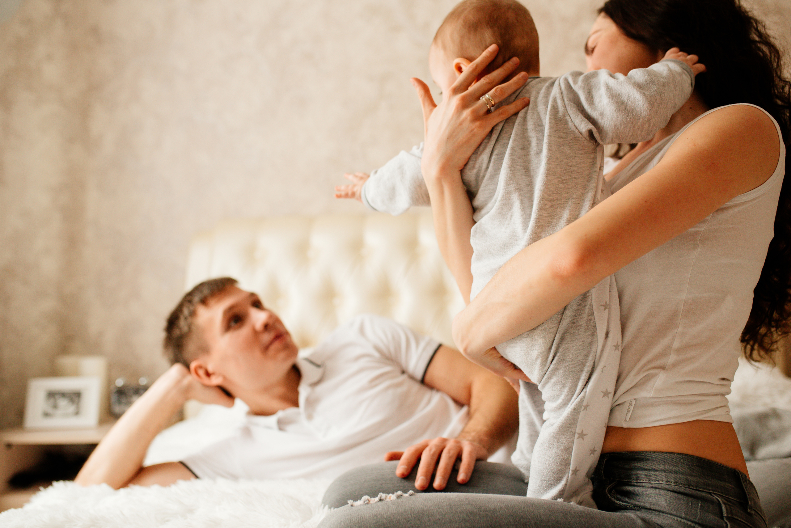 Сергей Женя Лизочка. Семьи