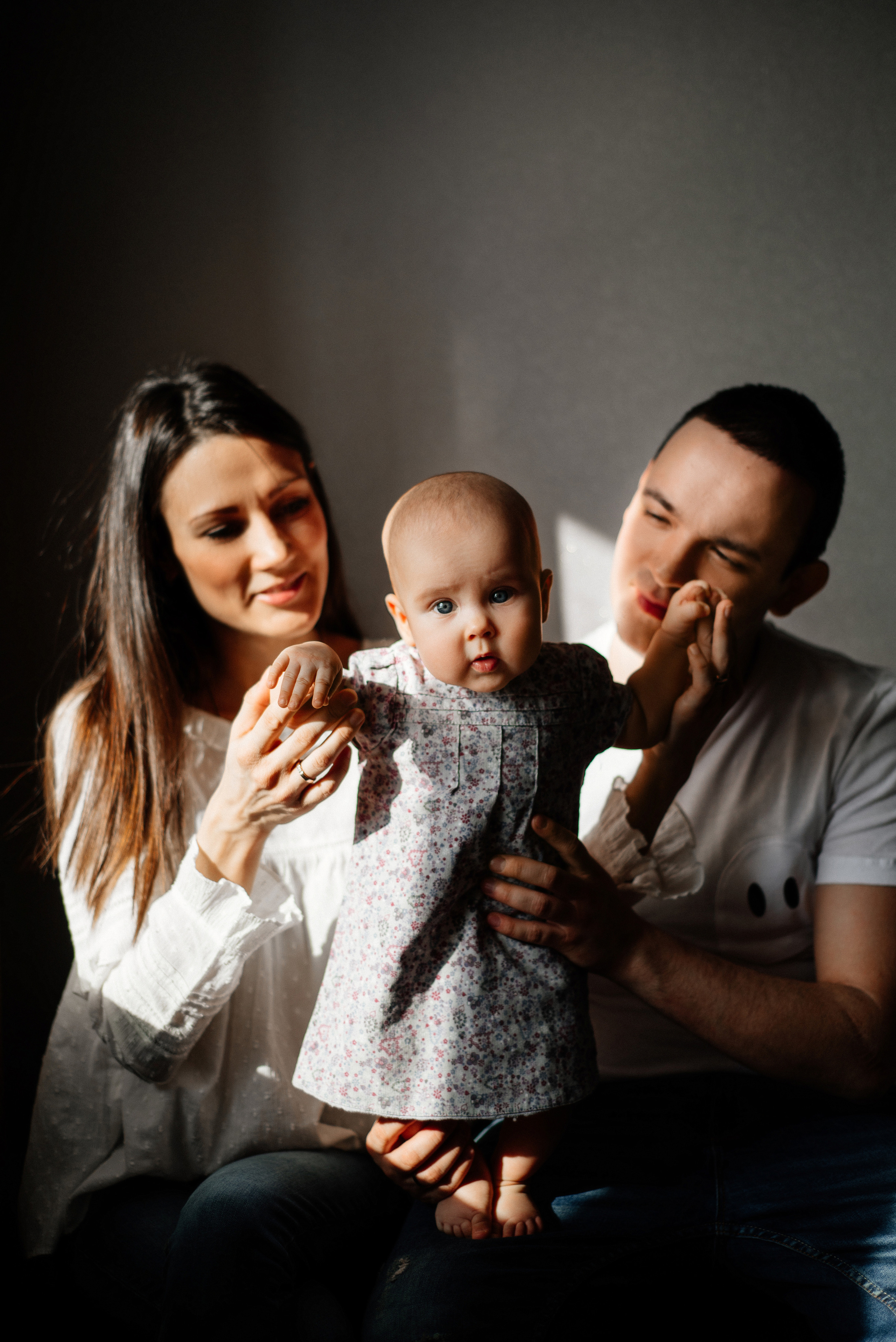 Рома Ксюша Лизочка. Семьи