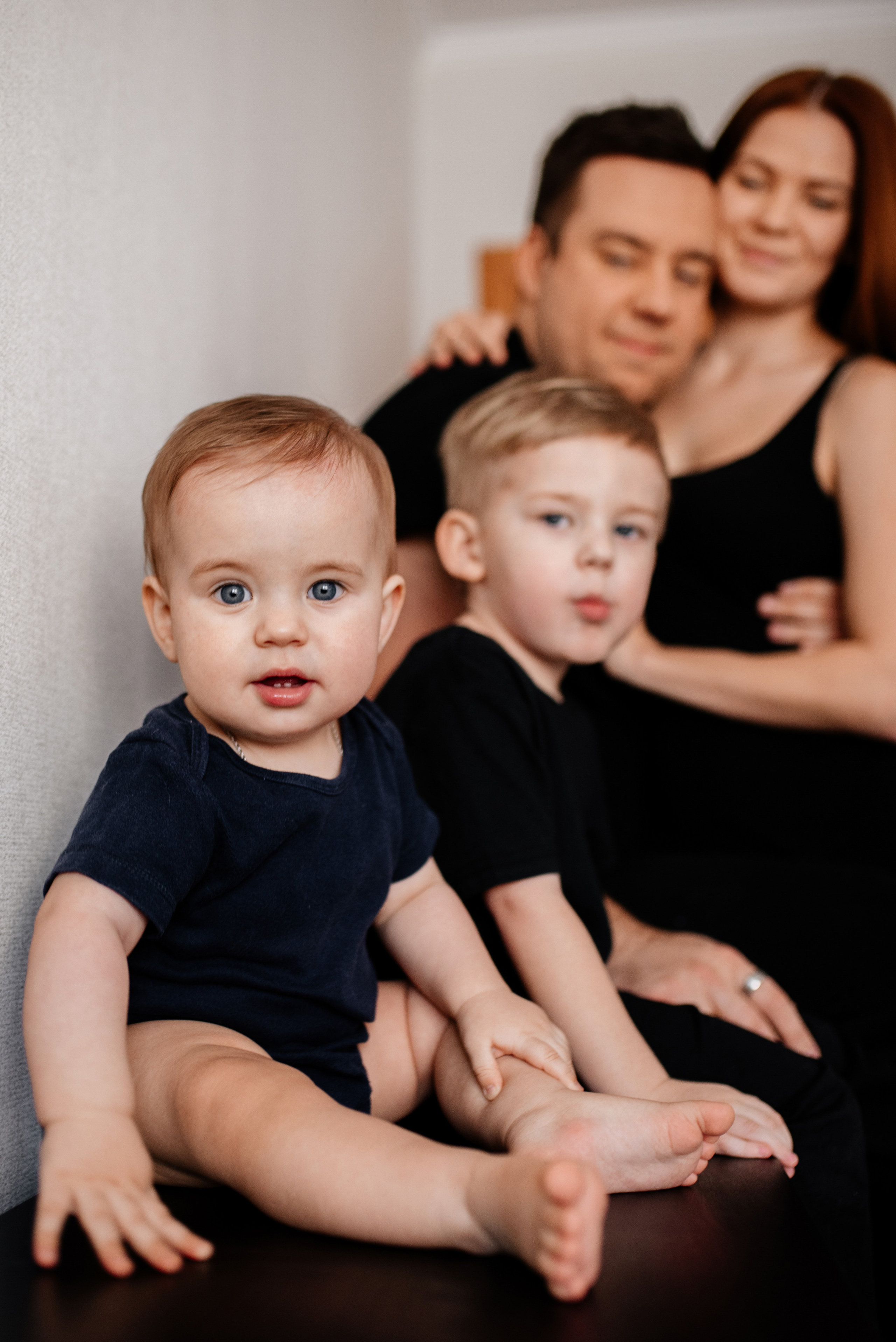 Оля Максим Сеня Степа. Семьи