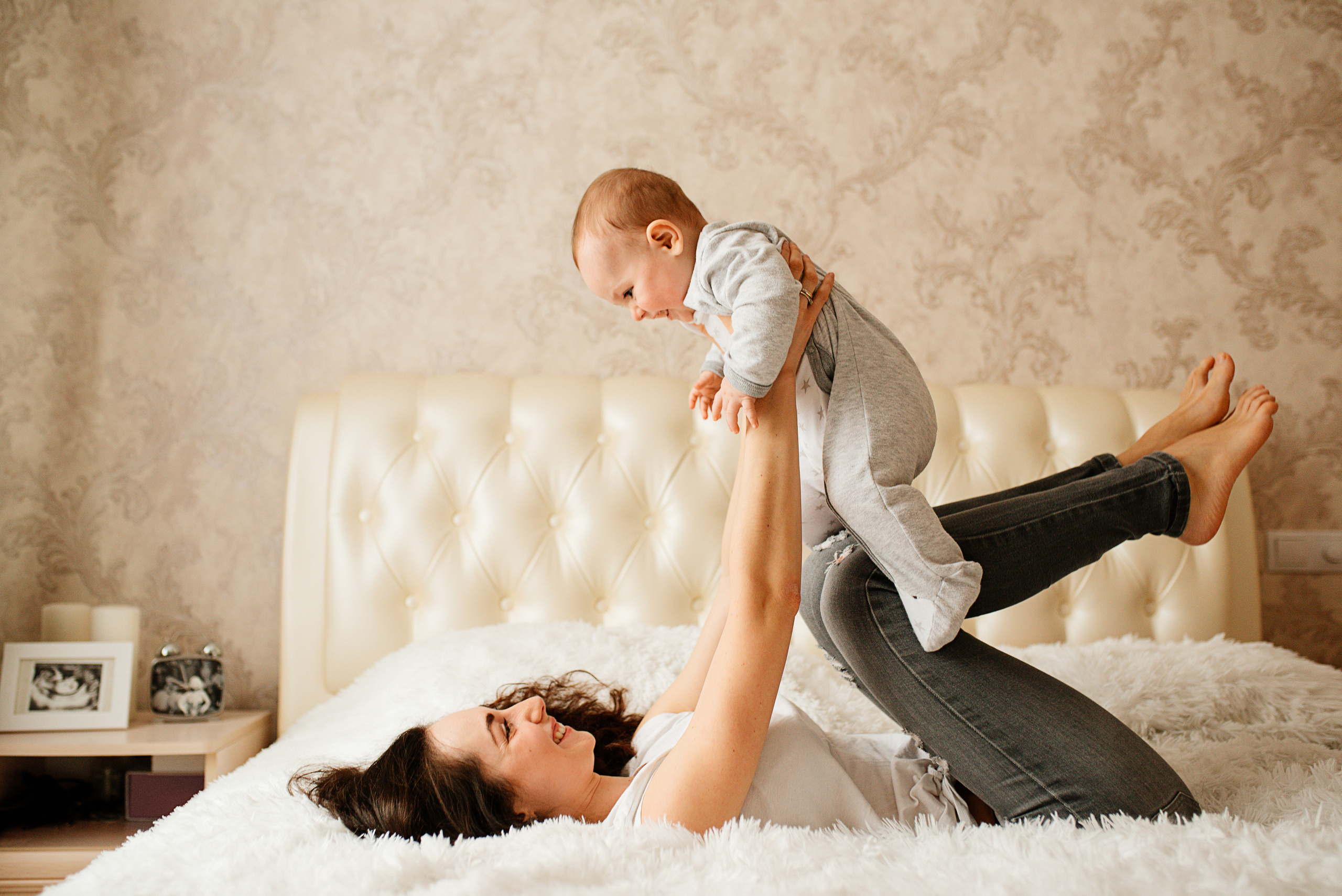 Сергей Женя Лизочка. Семьи