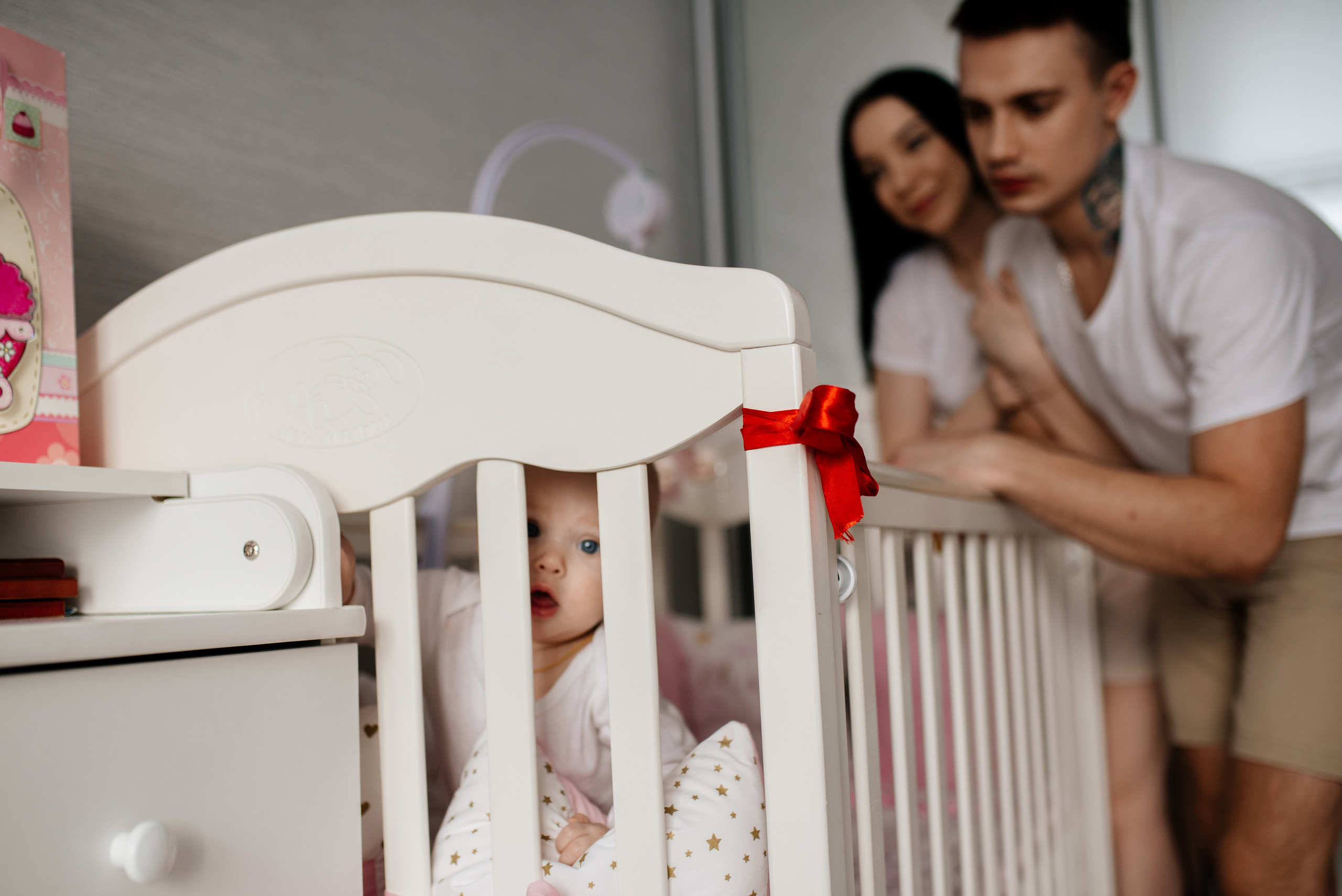 Анжела, Саша, Евочка. Семьи