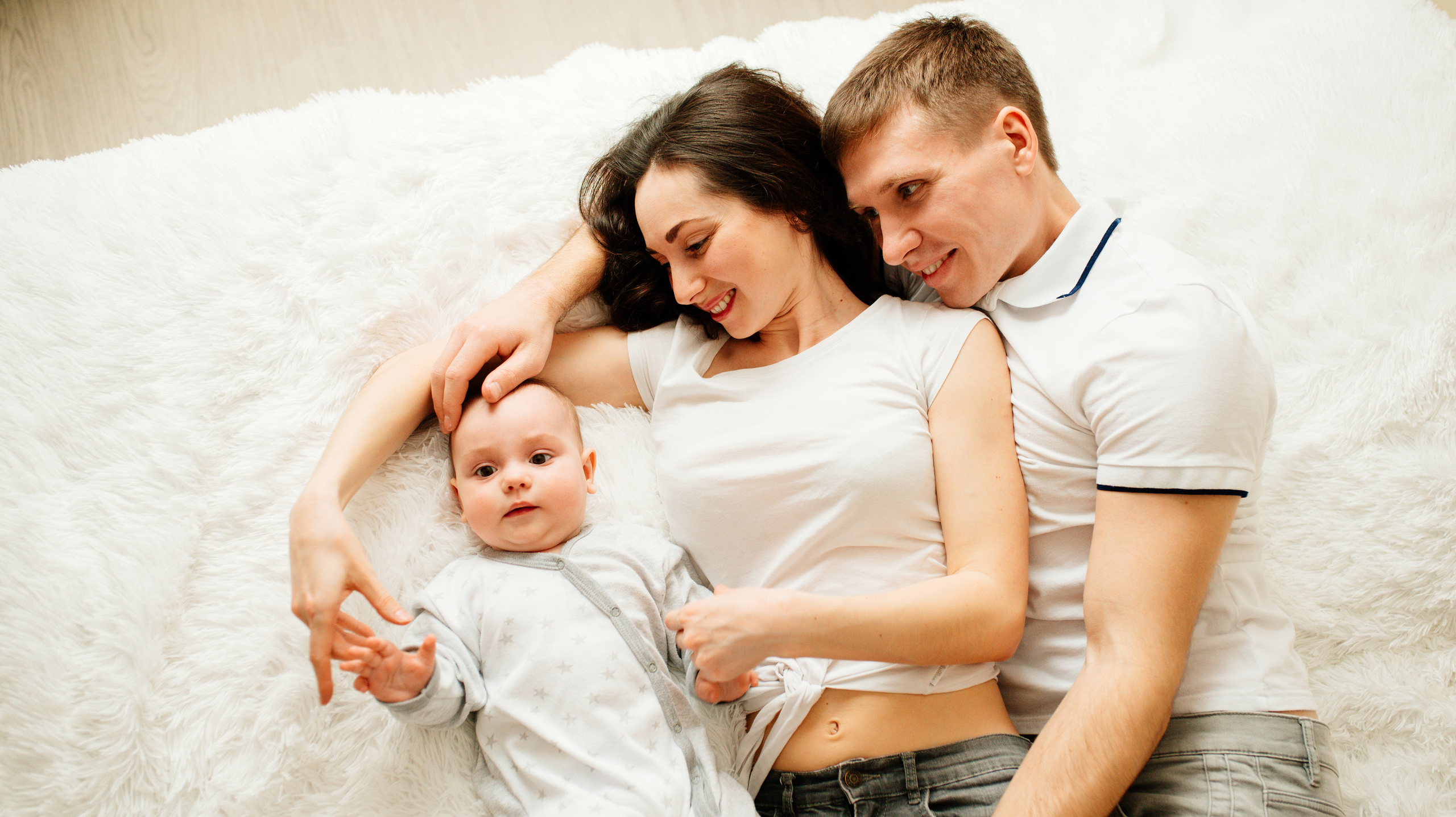 Сергей Женя Лизочка. Семьи