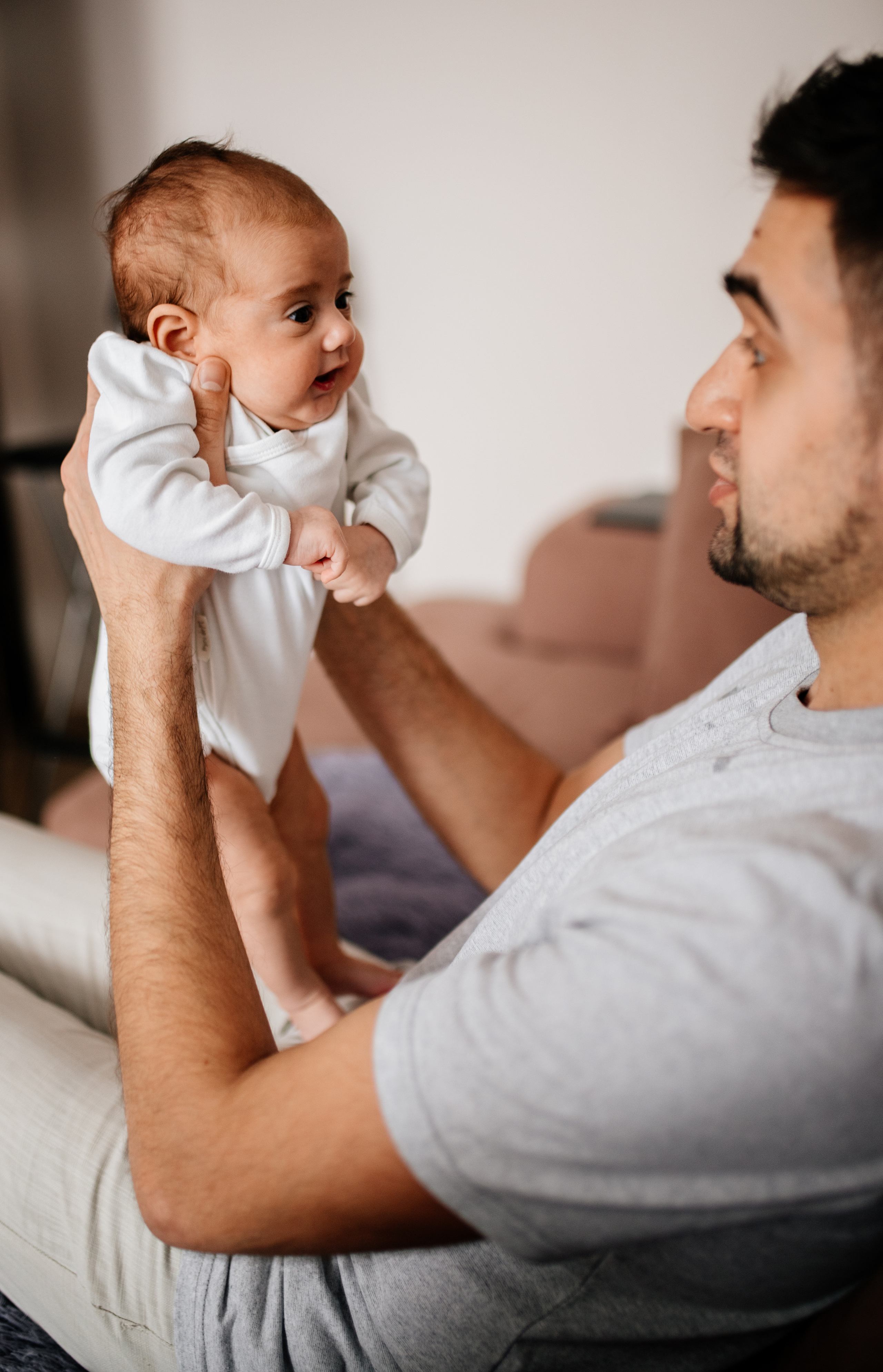 Катя, Дима и Эмилия. Семьи