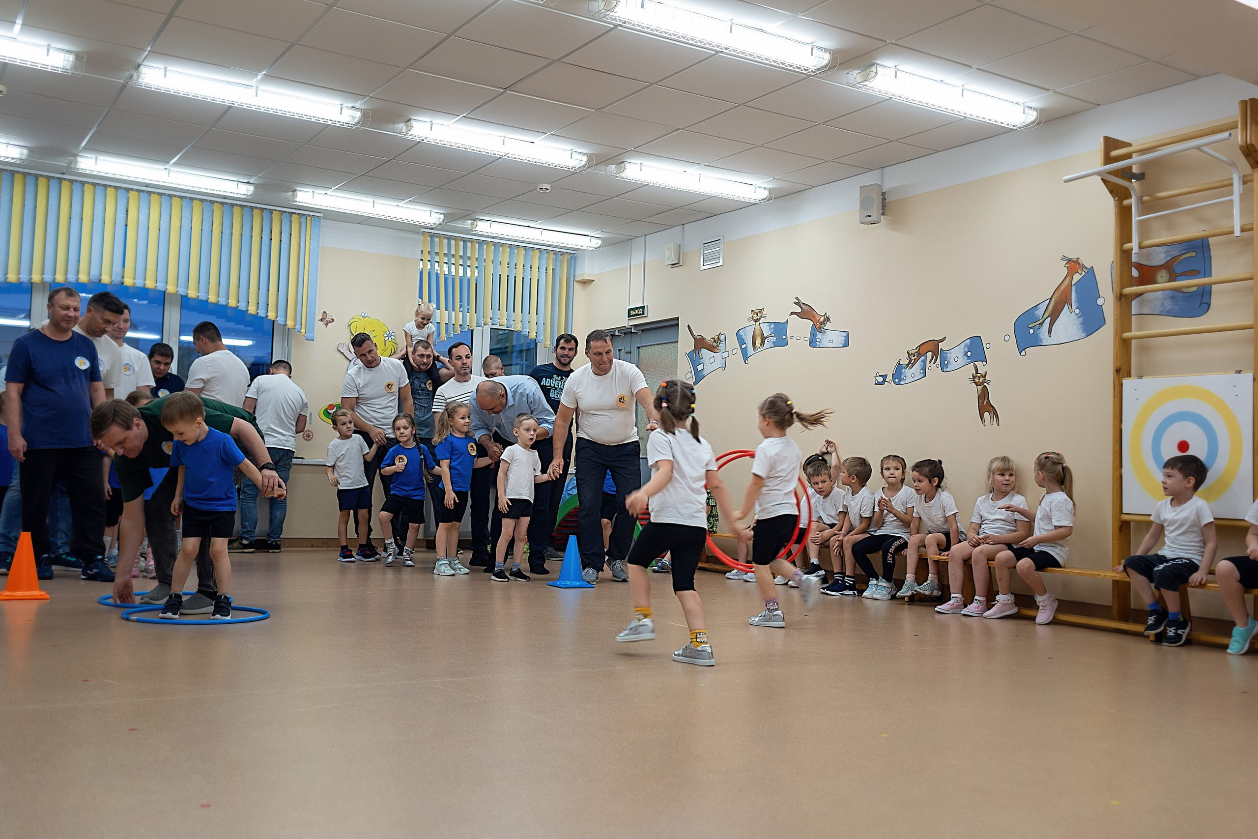 День пап в детском саду_2024. Семейный фотограф в Санкт-Петербурге