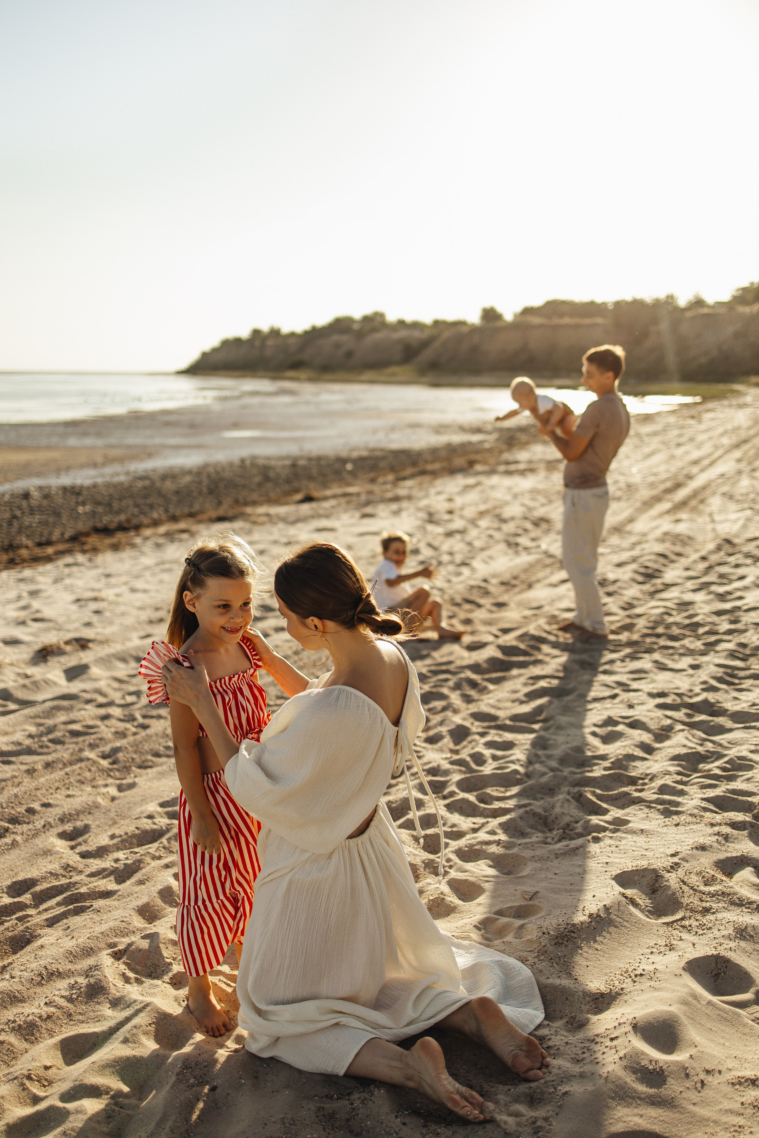 Летняя история на берегу. Семейный и детский фотограф, таганрог, ростов-на-дону