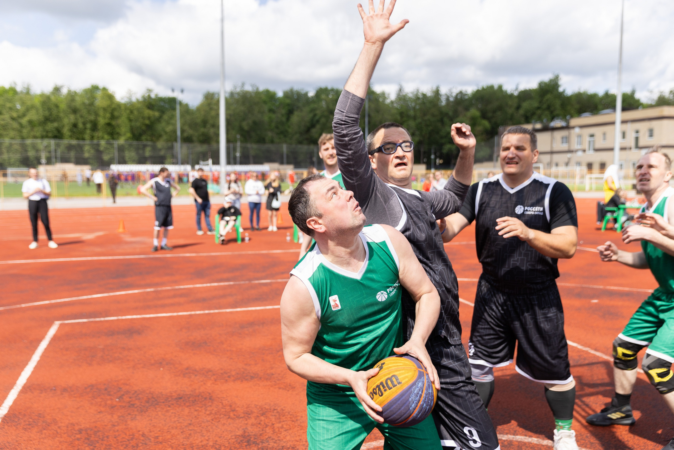 Летняя спартакиада «Росссети». Снимаю съемки