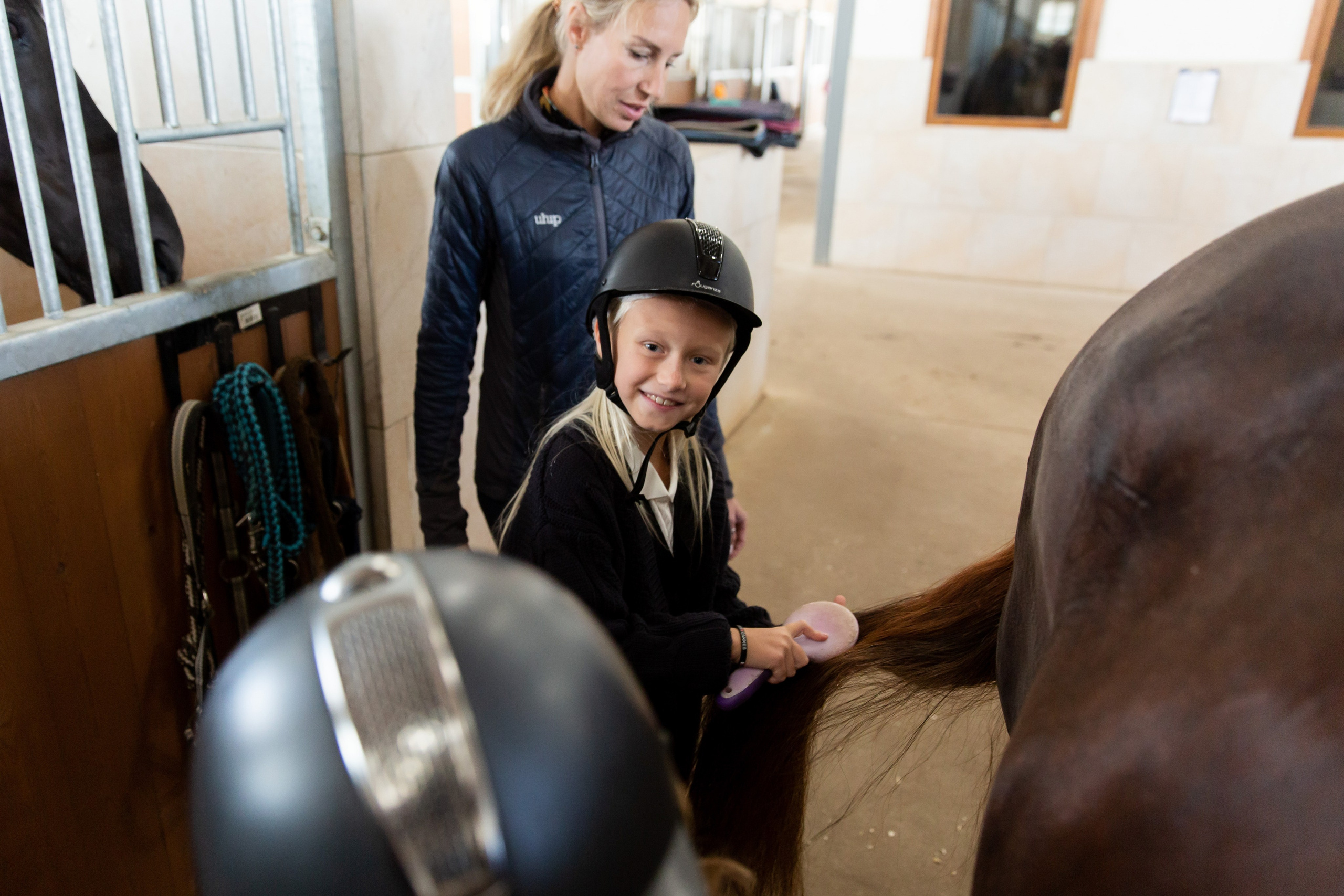 Конюшня. Снимаю съемки