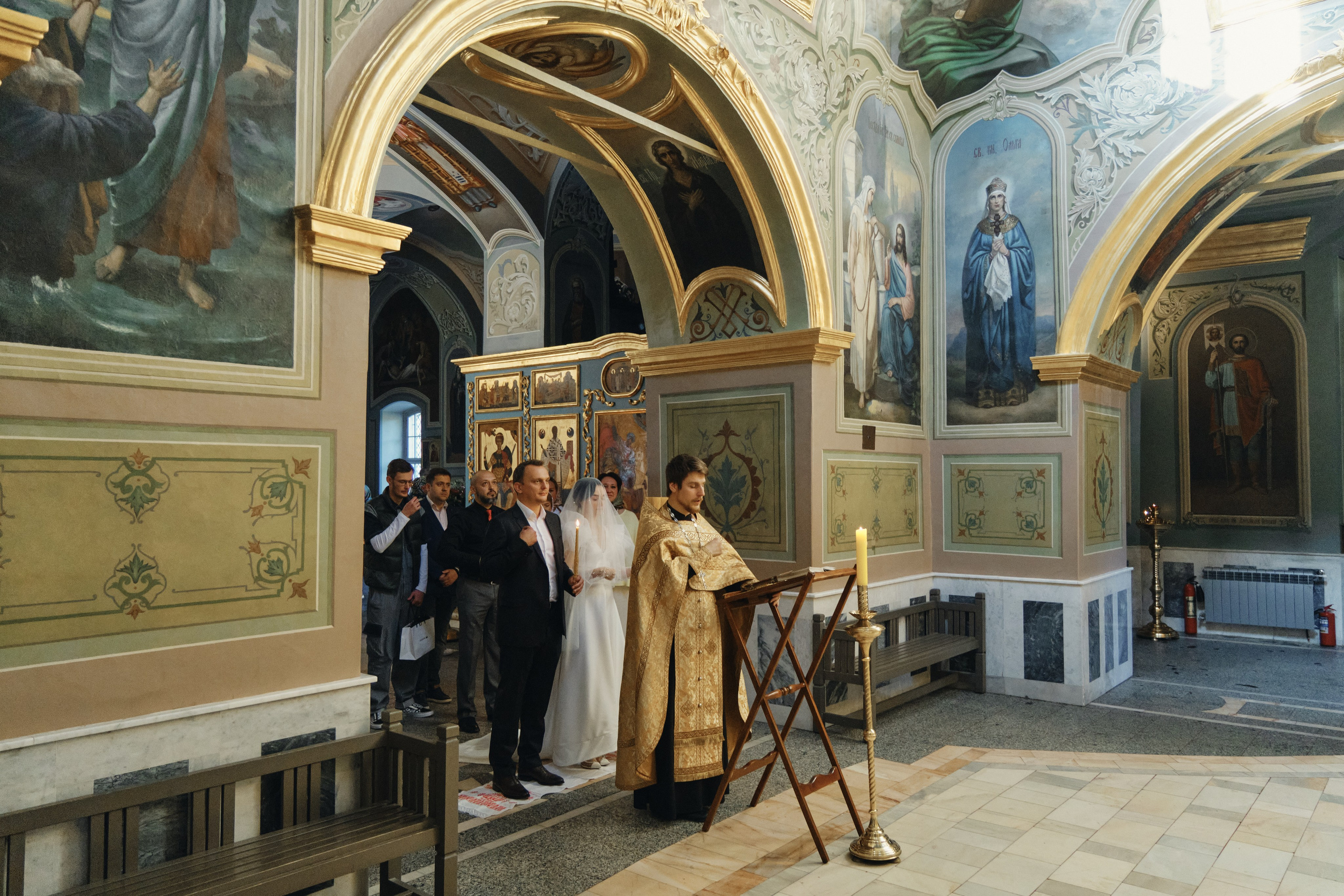 Венчание Александра и Марии. Свадебный фотограф в Москве и Подмосковье Виктор Одинцов