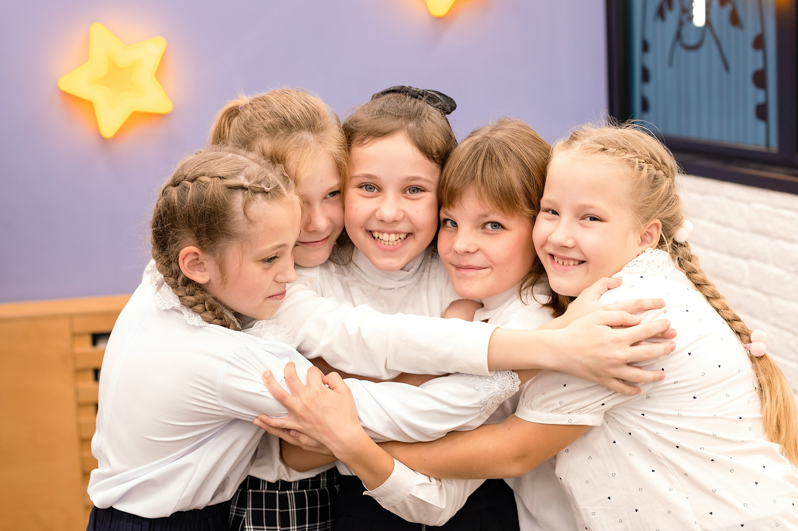 4 класс. Съёмка в кафе. Выпускные альбомы «Эврика» в Нижнем Новгороде