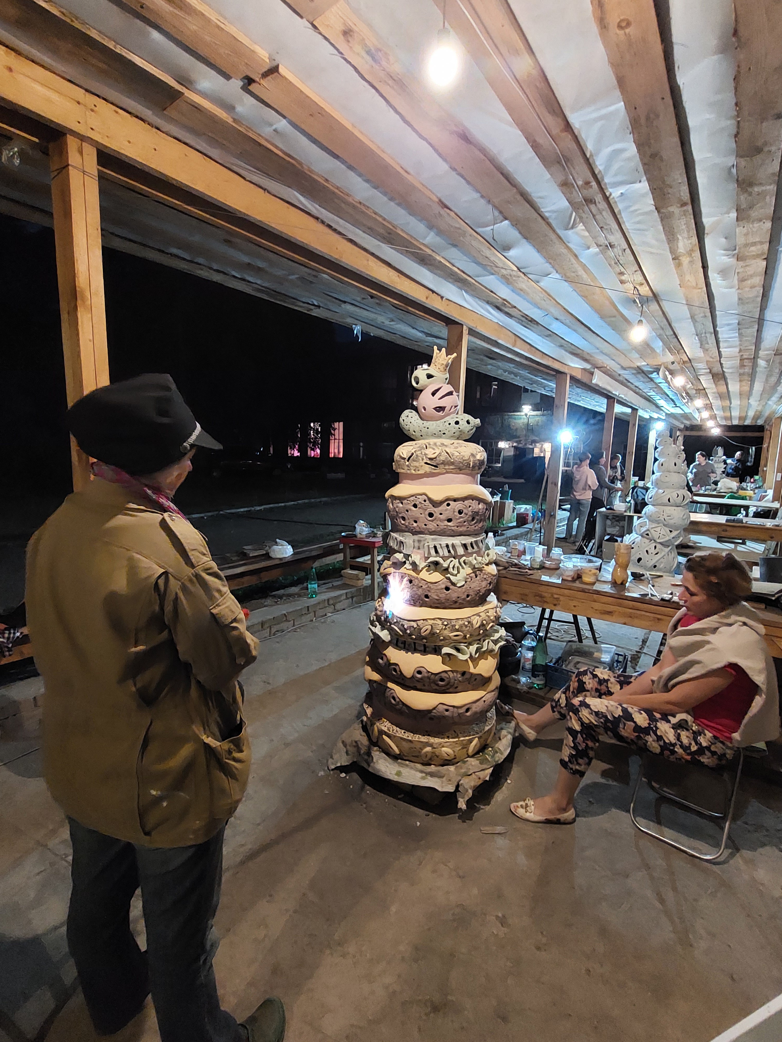 Гуслица 2022. Курс Татьяны Пунанс «Make Your Fire». Керамика с историей. Елена Рогалёва