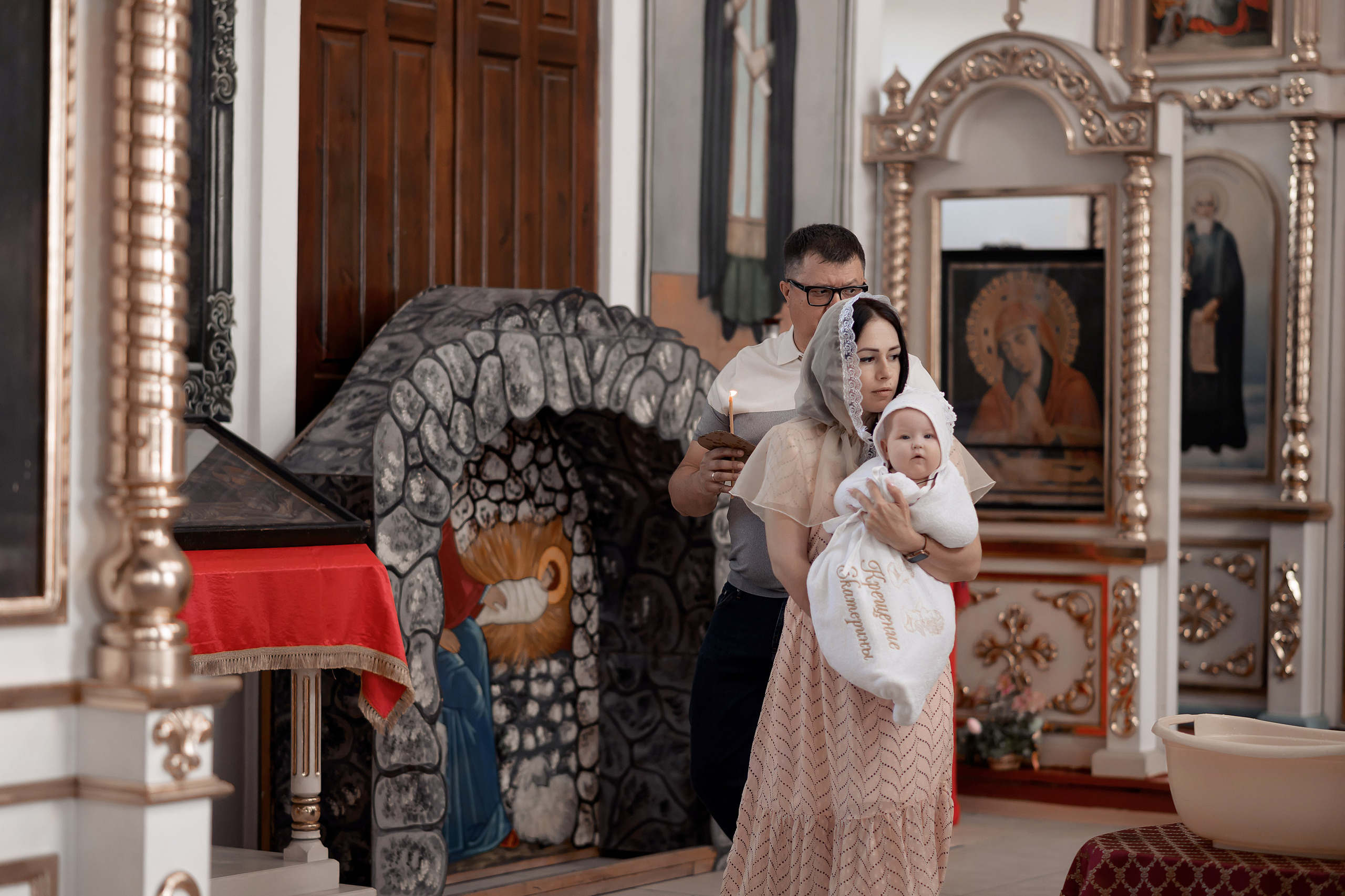 Крещение Екатнрины. Свадебный фотограф Белгород Валуйки Старый Оскол Воронеж