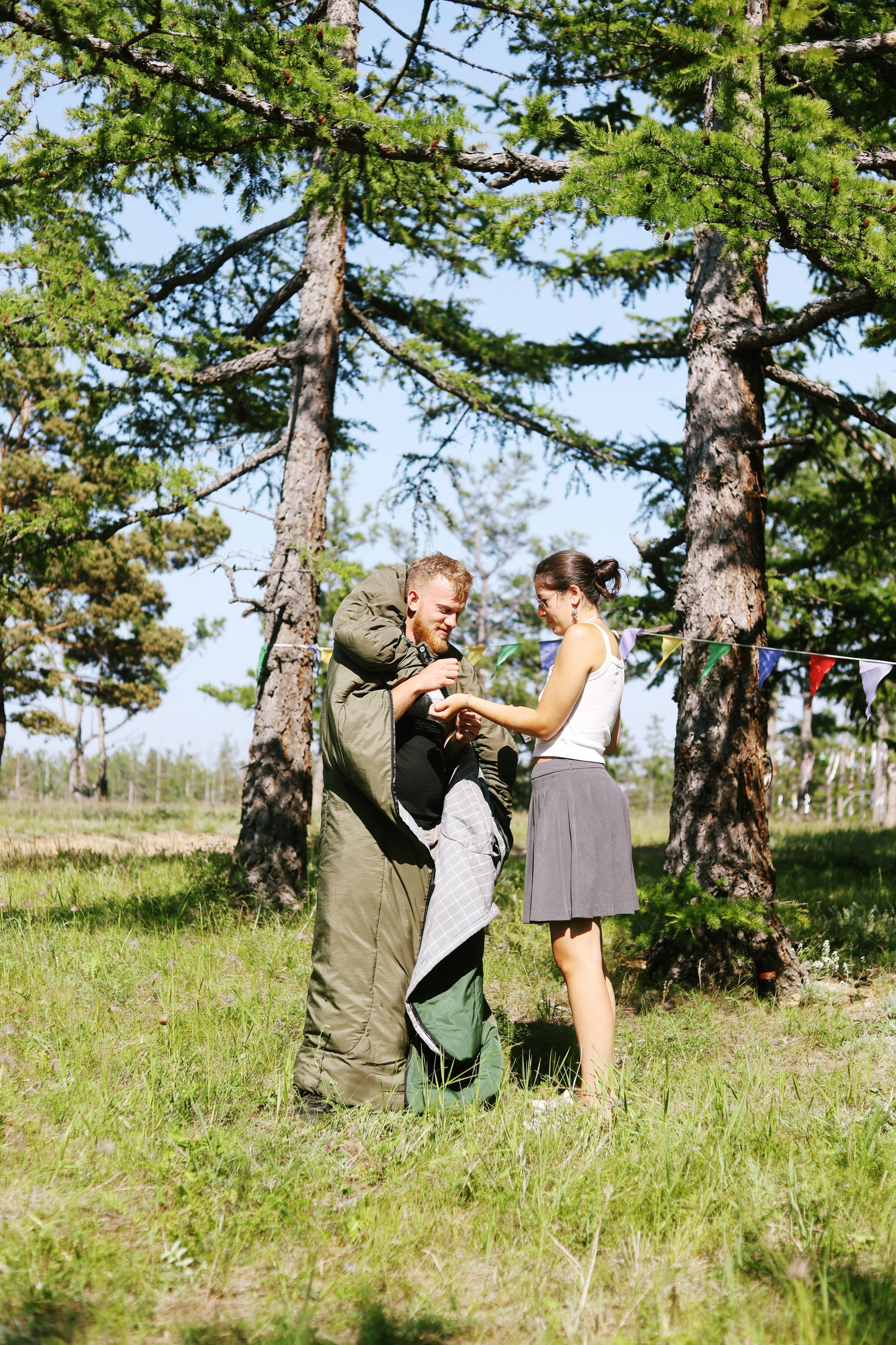 Лето 2024 / палатки. 1642 — первый лагерь для взрослых на Байкале