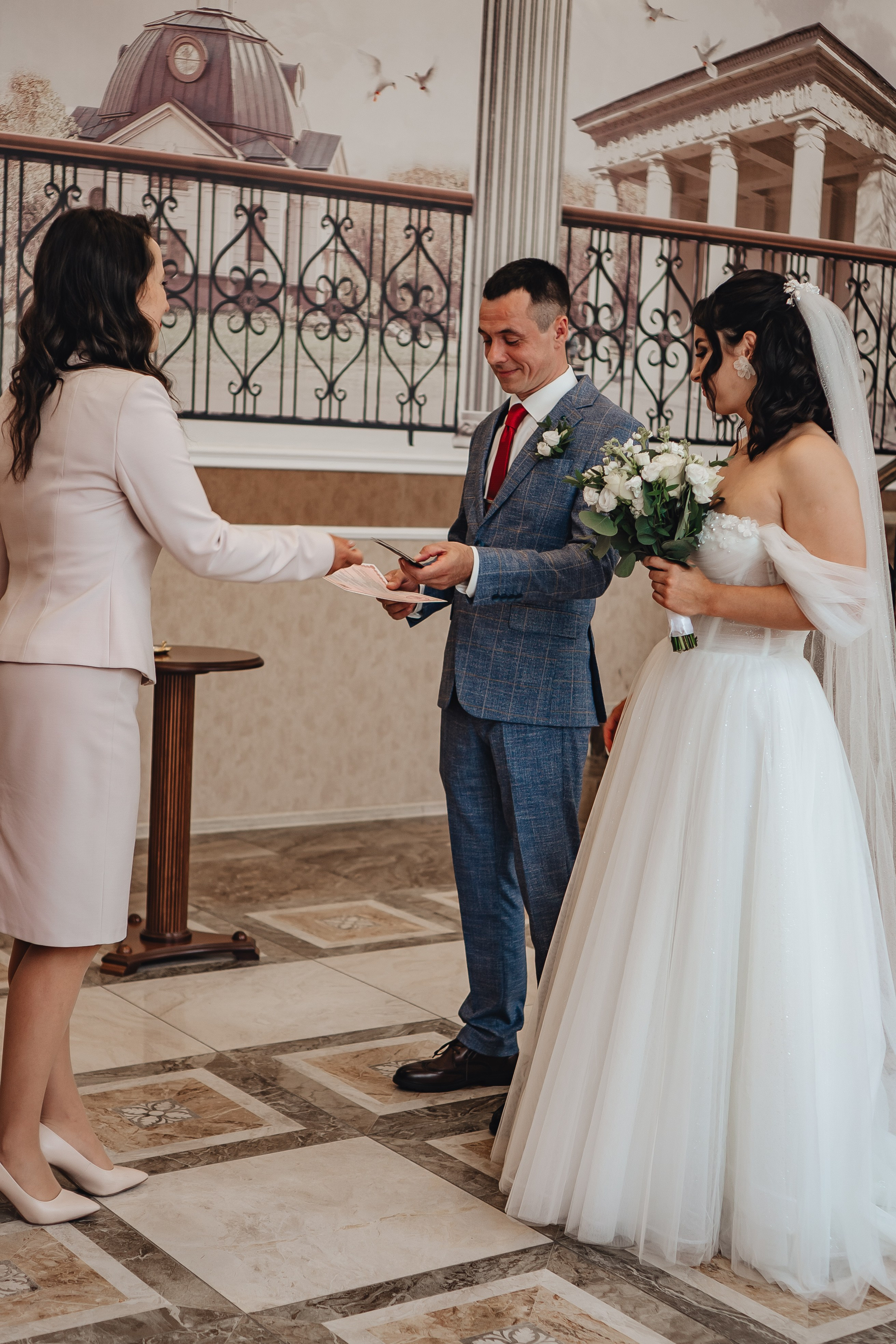 СВАДЕБНАЯ СЬЕМКА В ЗАГСЕ НА МОСКОВСКОМ ПРОСПЕКТЕ. Профессиональный фотограф, Санкт-Петербург — Виктория Богомолова