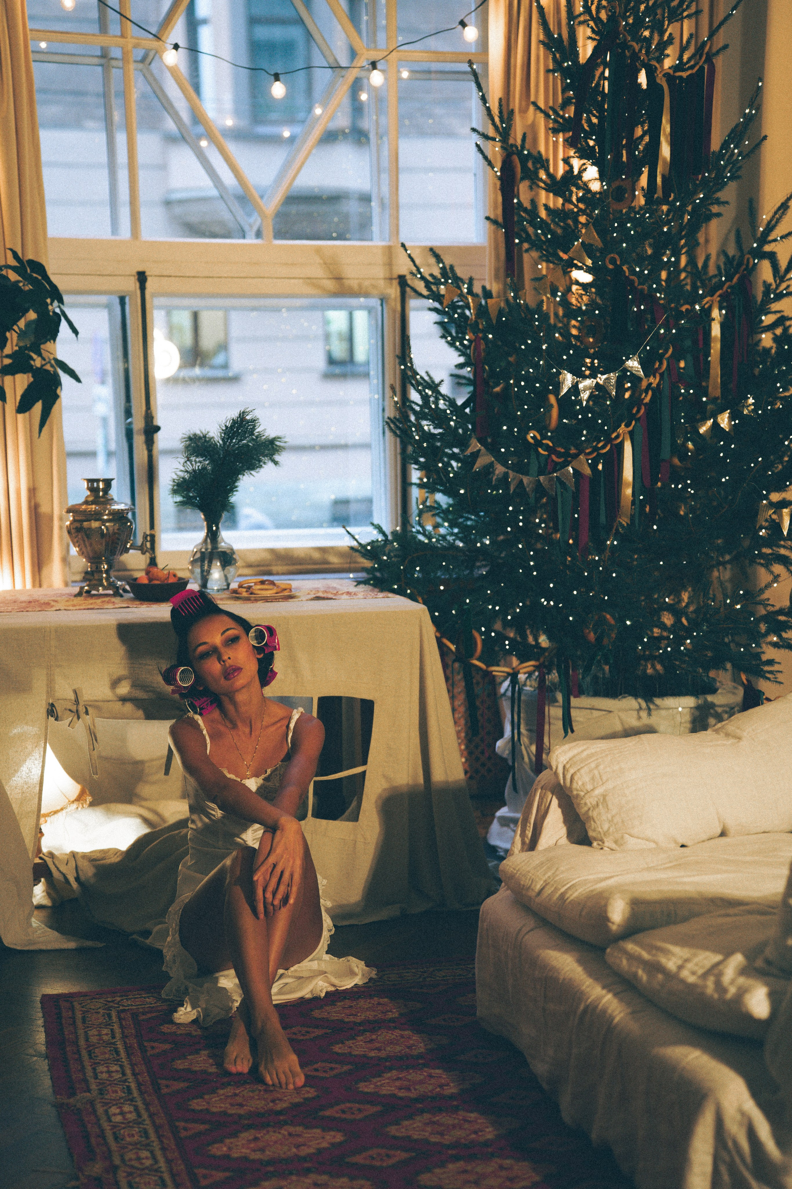 ФОТОСЕСИИЯ К НОВОМУ ГОДУ В АТМОСФЕРНОЙ СТУДИИВ ЦЕНТРЕ ПИТЕРАИ ВИНТАЖНЫЙ ОБРАЗ. Профессиональный фотограф, Санкт-Петербург — Виктория Богомолова